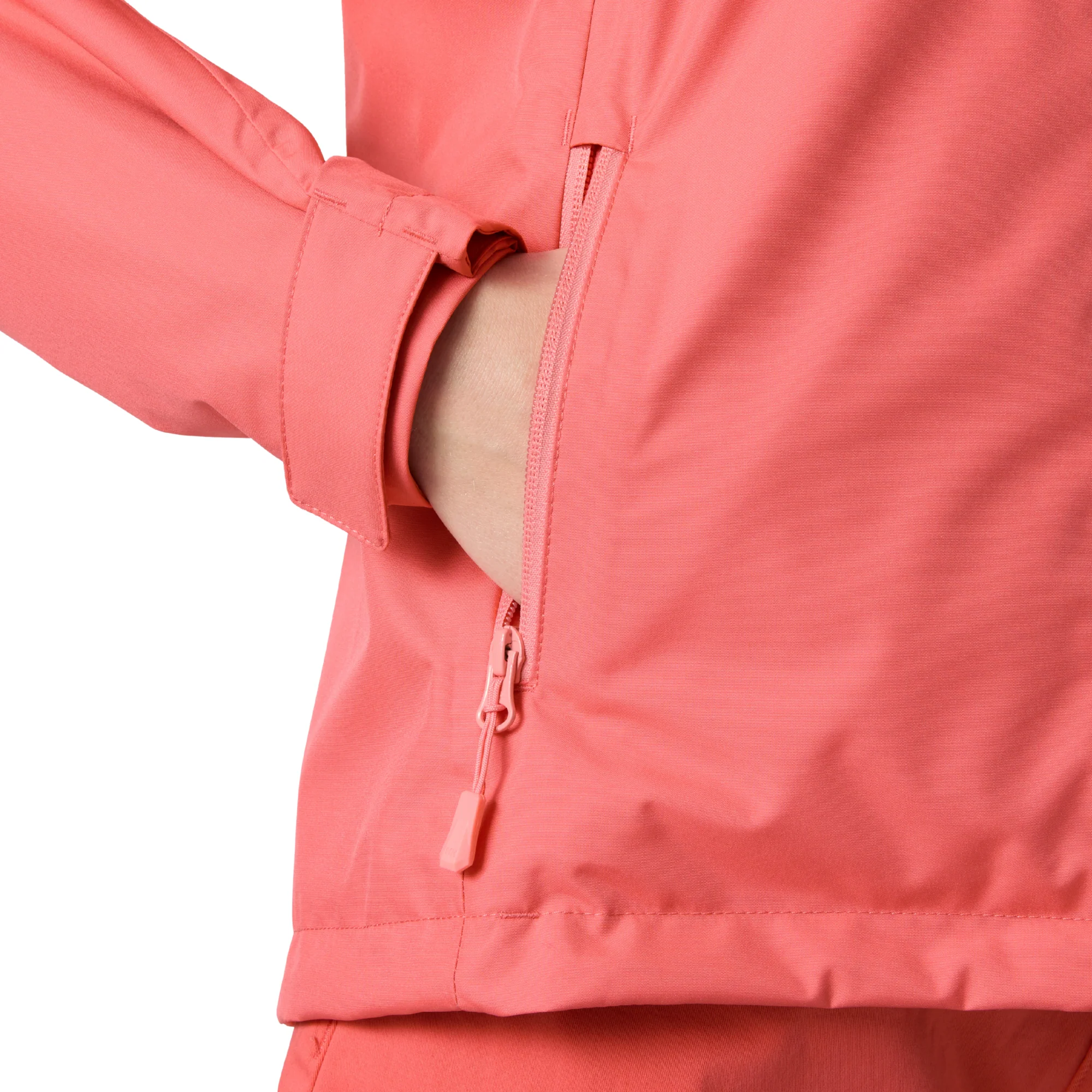 Helly Hansen Women's Crew Hooded Midlayer HT Waterproof Insulated Jacket 2.0 (Sunset Pink) - Image 5