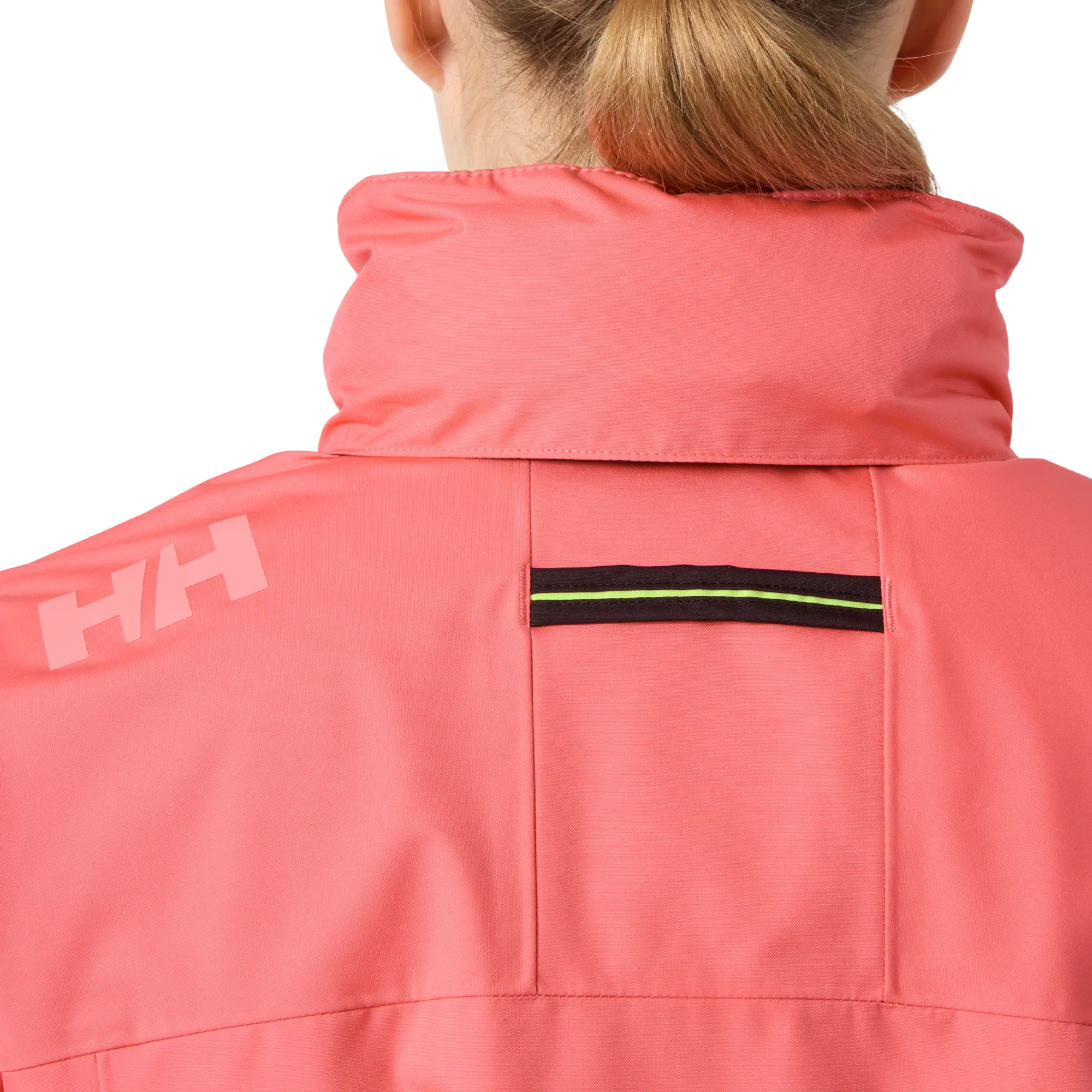 Helly Hansen Women's Crew Hooded Midlayer HT Waterproof Insulated Jacket 2.0 (Sunset Pink) - Image 6