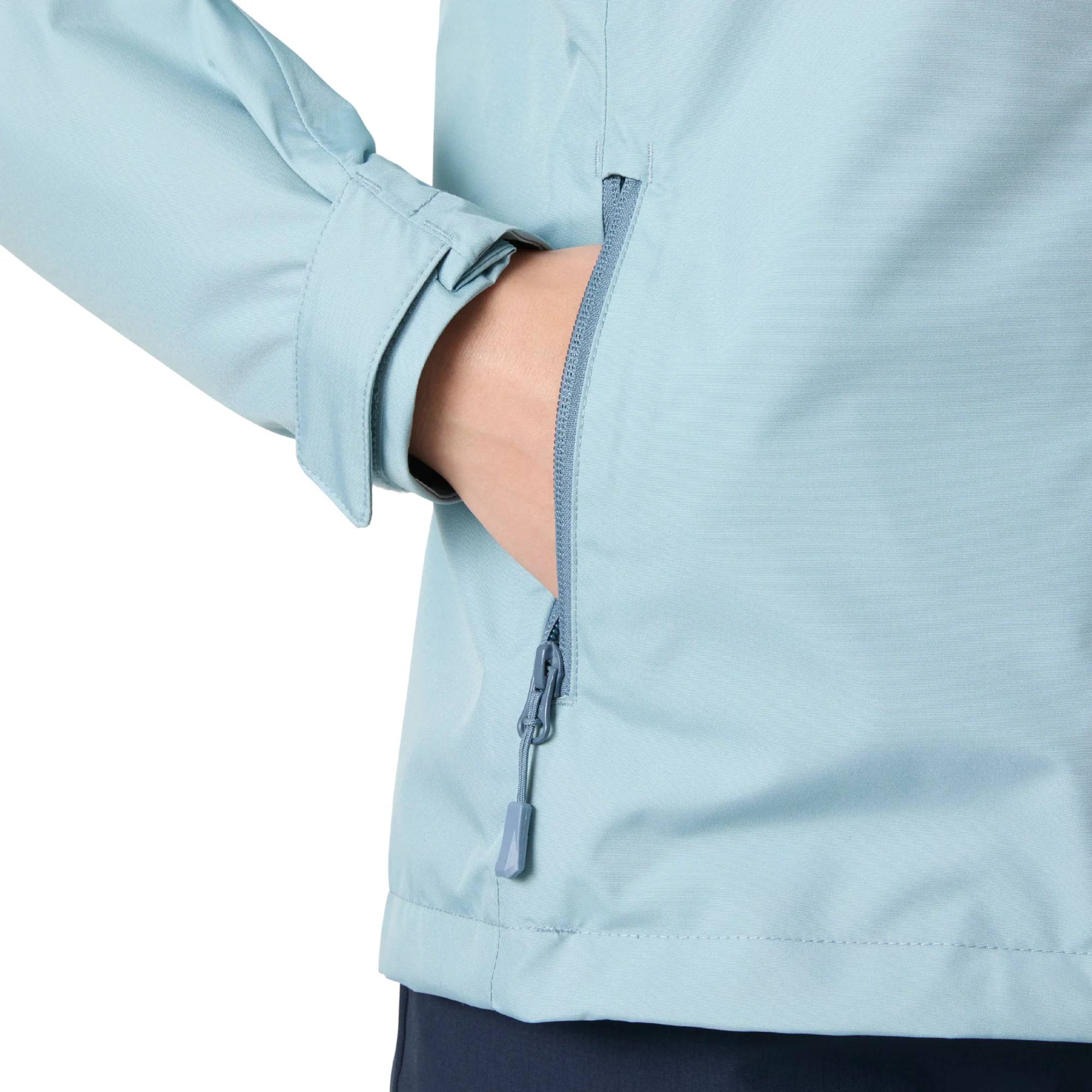 Helly Hansen Women's Crew Hooded Midlayer HT Waterproof Insulated Jacket 2.0 (Windy Blue) - Image 6