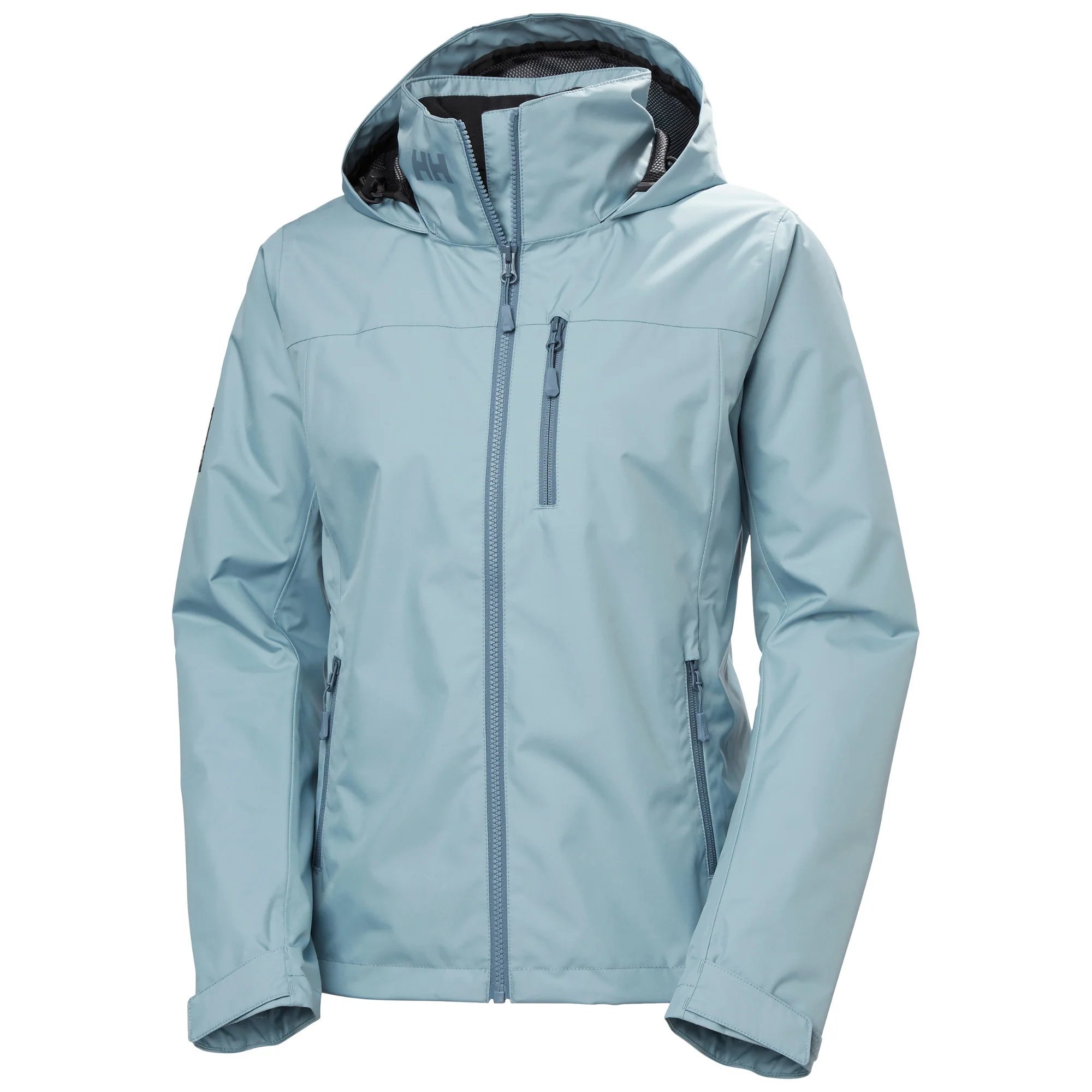 Helly Hansen Women's Crew Hooded Midlayer HT Waterproof Insulated Jacket 2.0 (Windy Blue) - Image 8