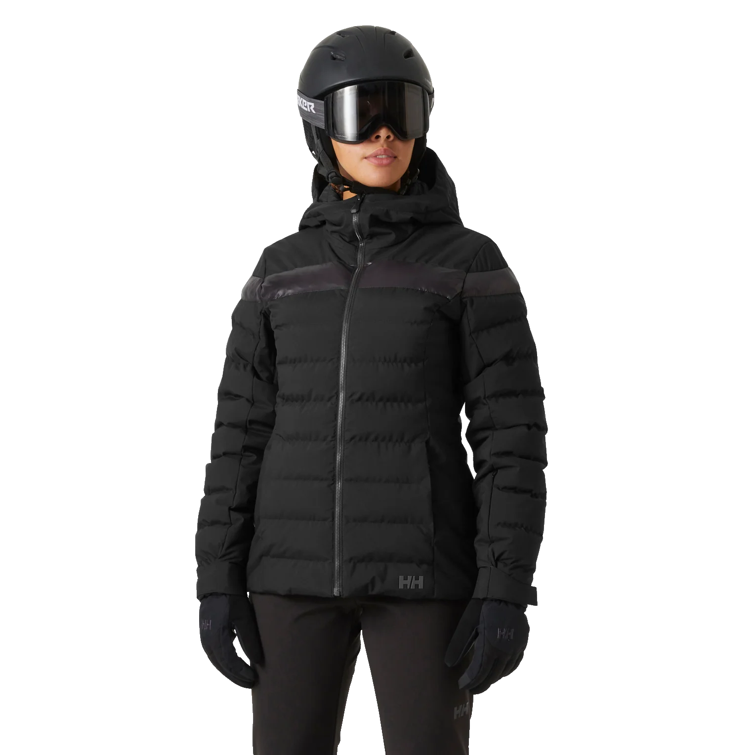 Helly Hansen Women's Imperial Puffy Insulated HT Waterproof Ski Jacket (Black)