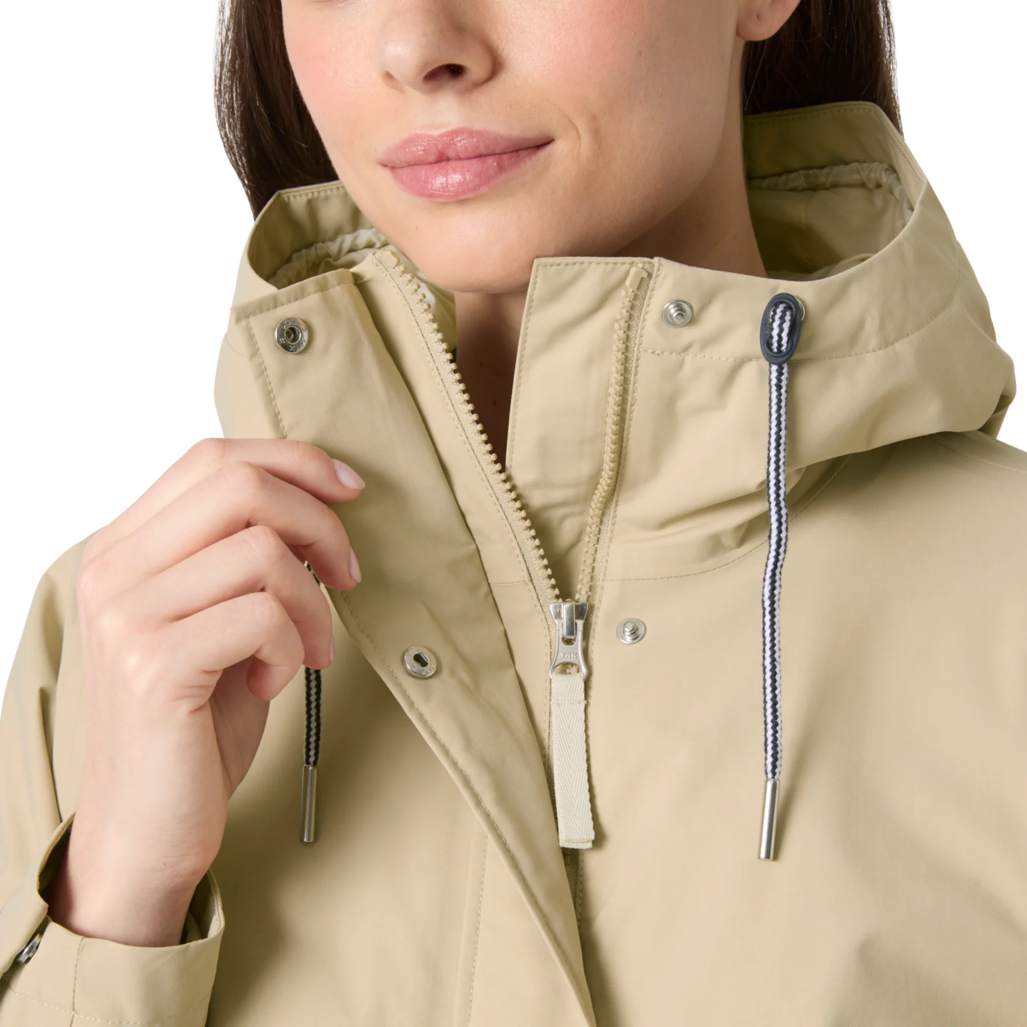 Helly Hansen Women's Koster 2L HT Waterproof Coat (HH Khaki) - Image 4