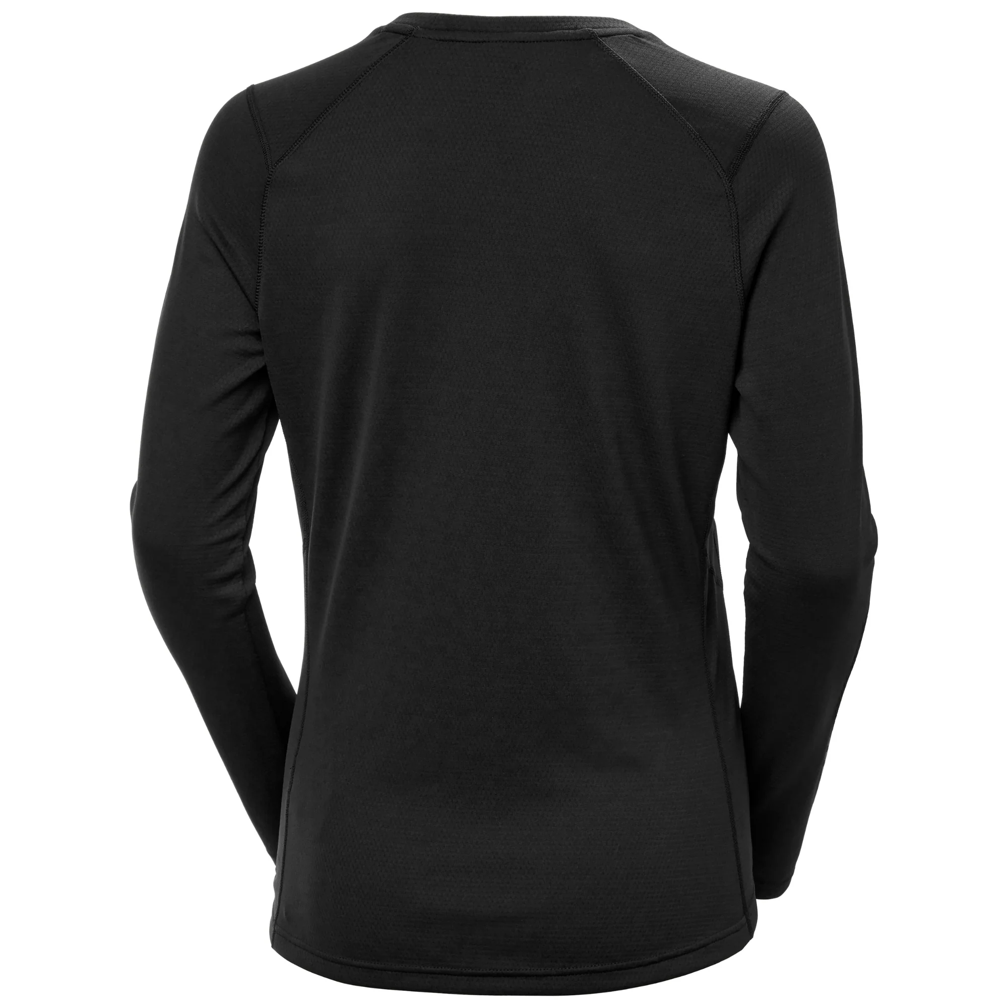 Helly Hansen Women's Lifa Active Crew Neck Long Sleeve Base Layer Top (Black) - Image 6