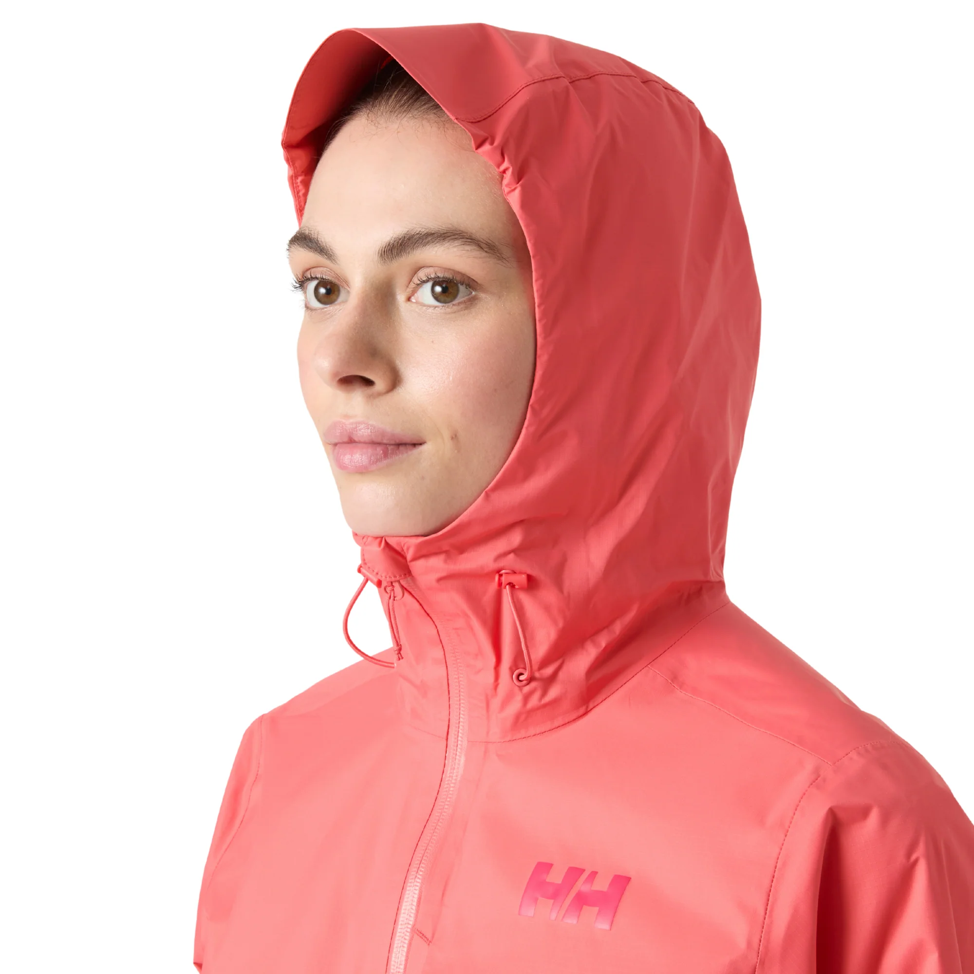 Helly Hansen Women's Loke Terra 2.5L HT Waterproof Jacket (Sunset Pink) - Image 5