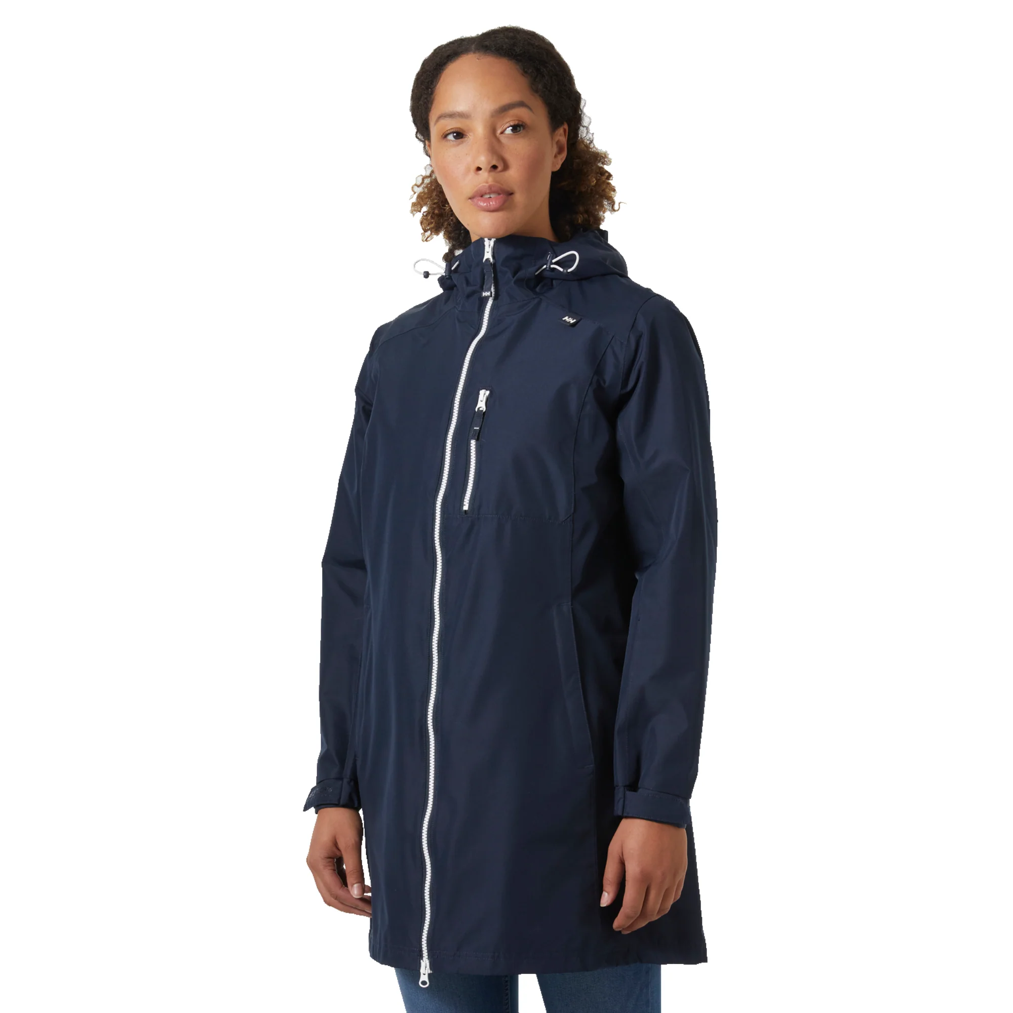 Helly Hansen Women's Long Belfast 2L HT Waterproof Parka (Navy)