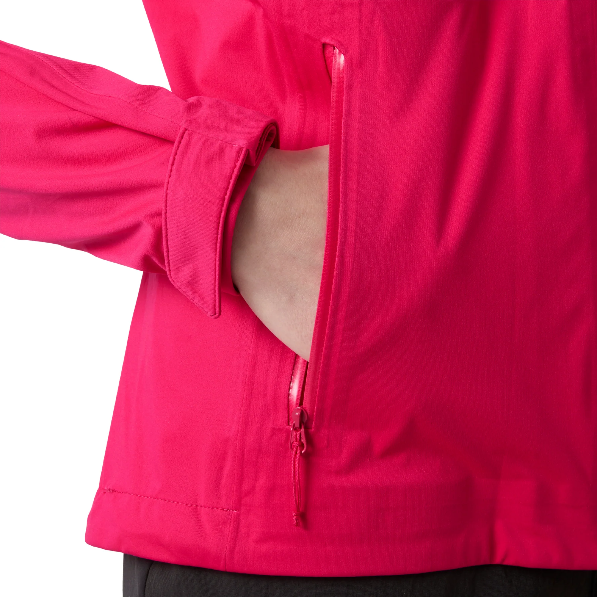 Helly Hansen Women's Momentum 3L Stretch HT Waterproof Jacket (Cranberry) - Image 5