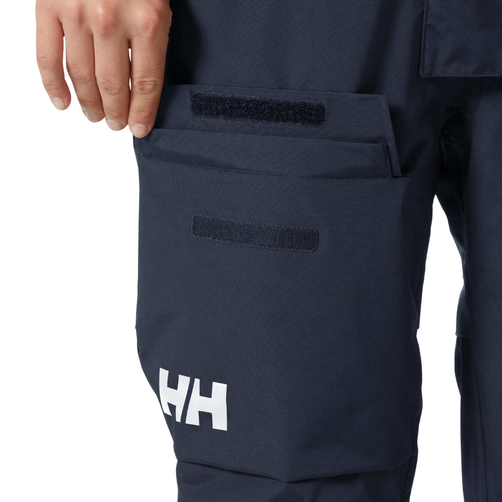 Helly Hansen Women's Pier 4.0 HT Waterproof Sailing Bib (Navy) - Image 4