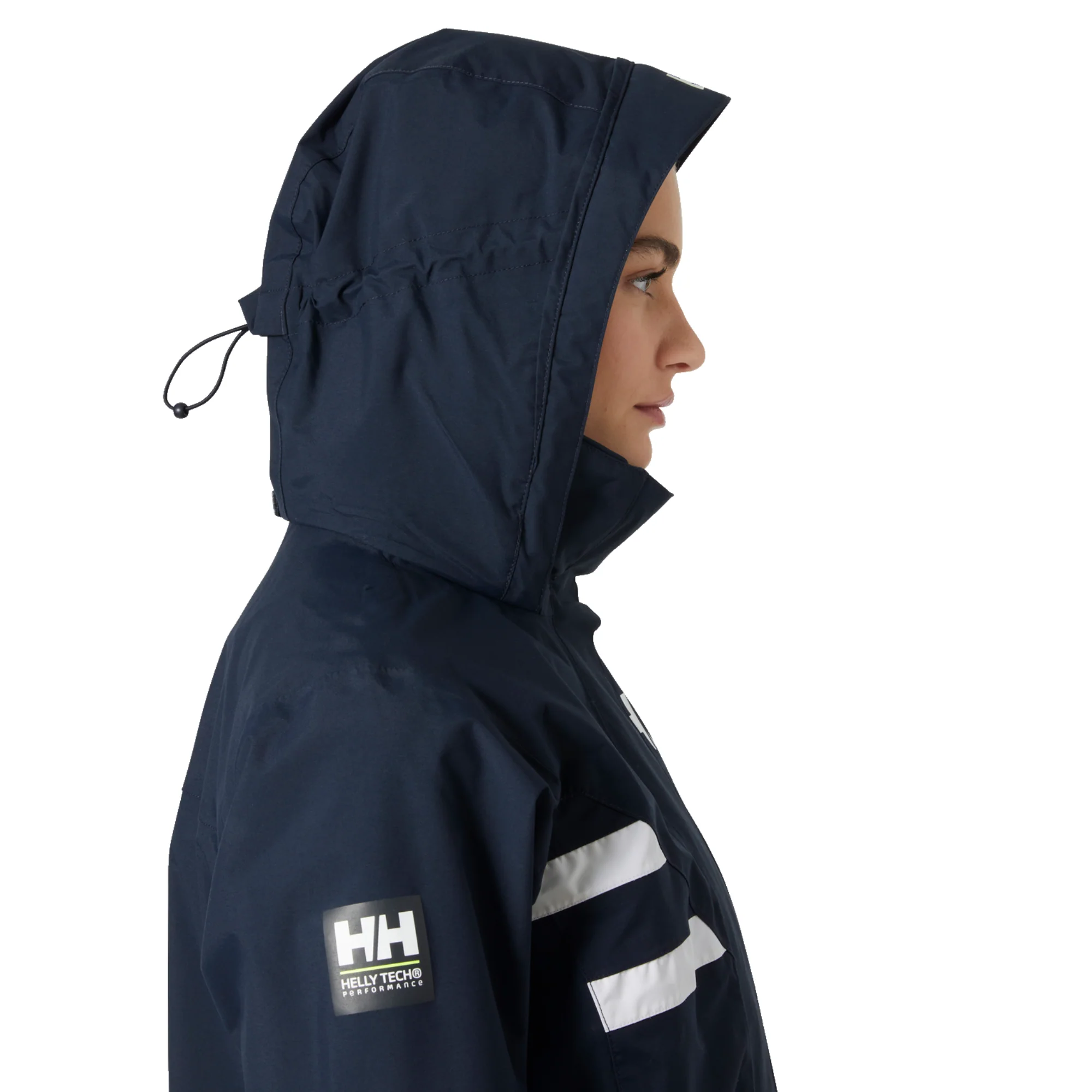 Helly Hansen Women's Quayside Waterproof Sailing Jacket (Navy) - Image 3