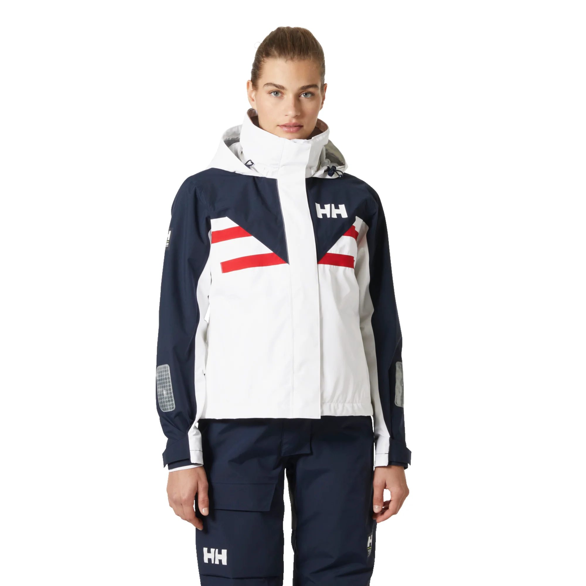 Helly Hansen Women's Quayside Waterproof Sailing Jacket (White)