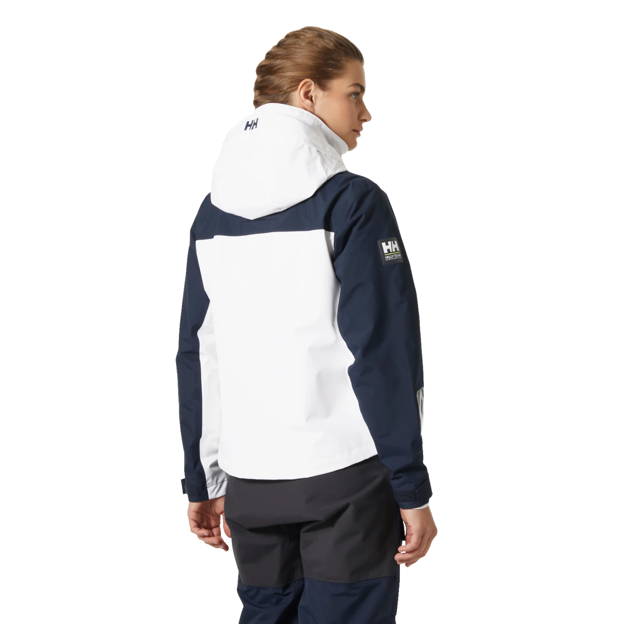 Helly Hansen Women's Quayside Waterproof Sailing Jacket (White) - Image 2