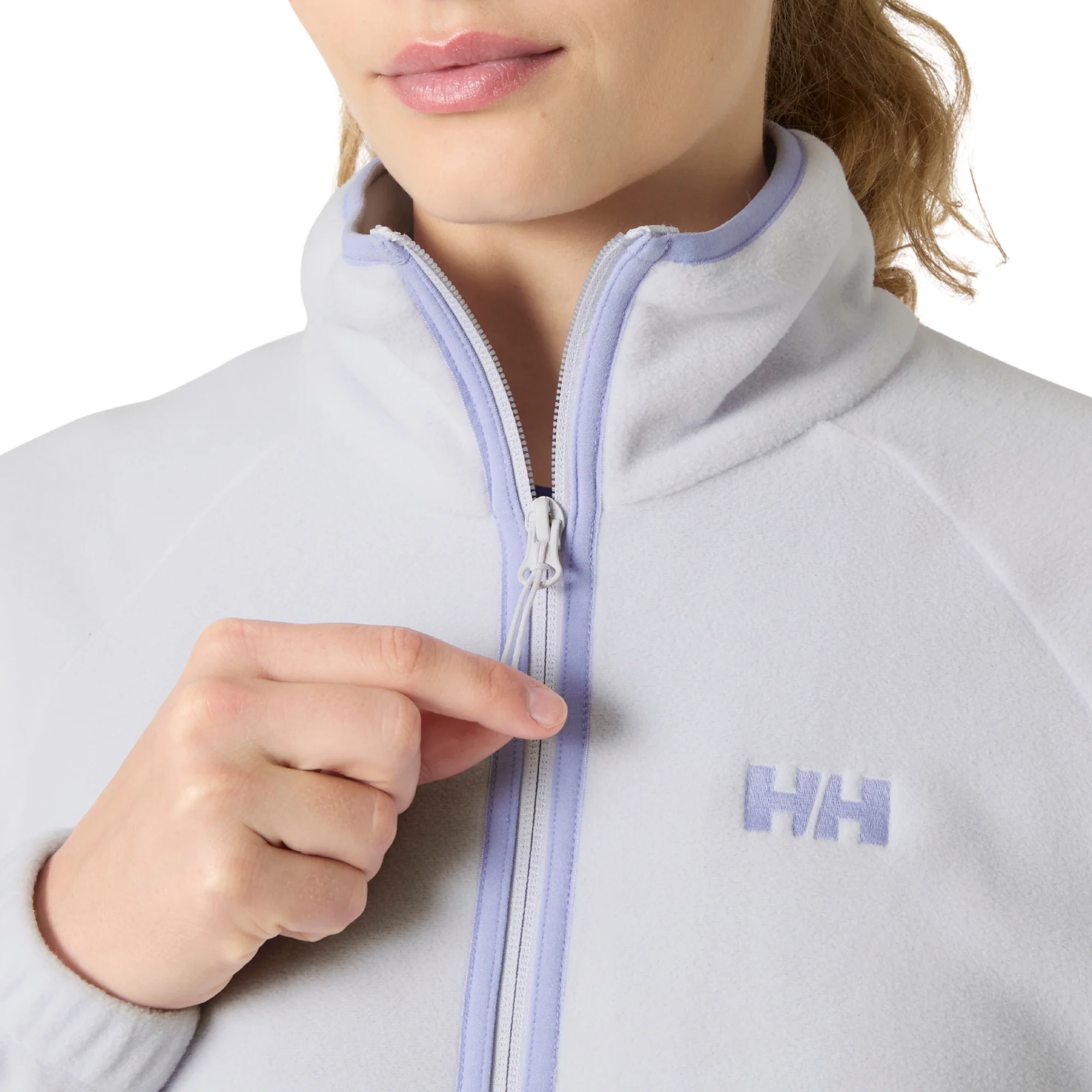 Helly Hansen Women's Rig Half Zip Fleece (Even Light Purple) - Image 4