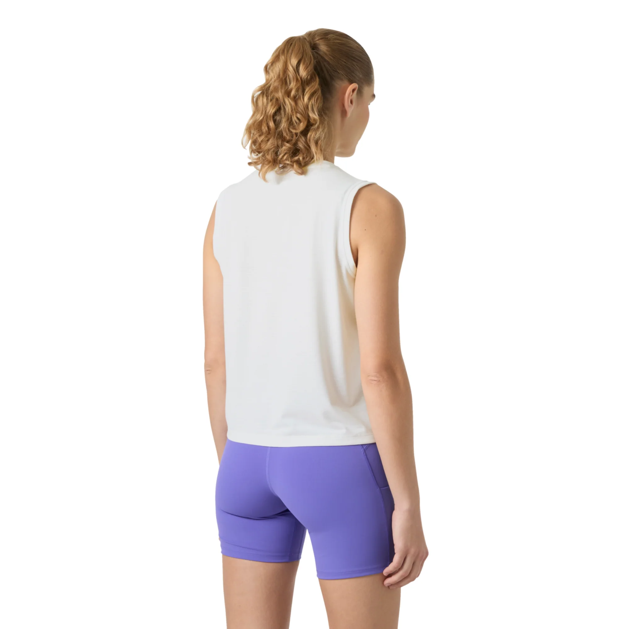 Helly Hansen Women's Skog Graphic UPF50 Technical Tank Top (White) - Image 2