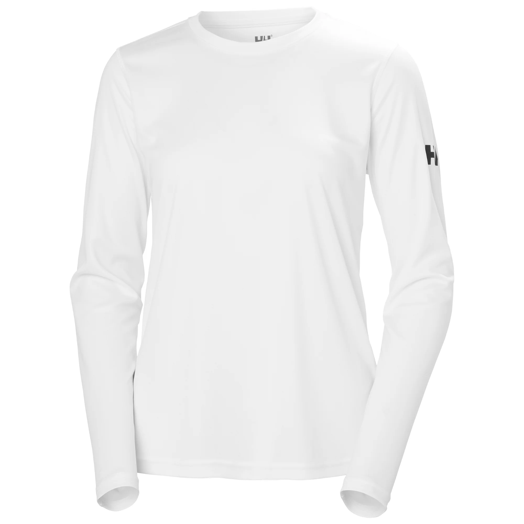 Helly Hansen Women's Tech Crew Long Sleeve UPF50 Technical Top 2.0 (White) - Image 4
