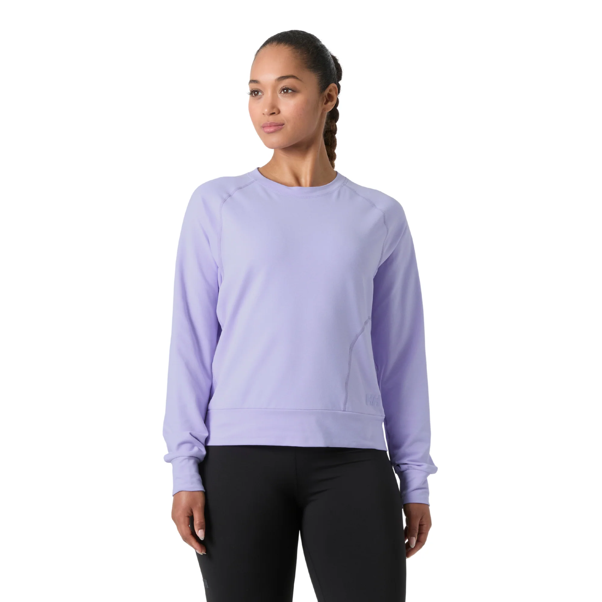 Helly Hansen Women's Tyri Knit Crew Neck Sweatshirt (Bright Lavender)