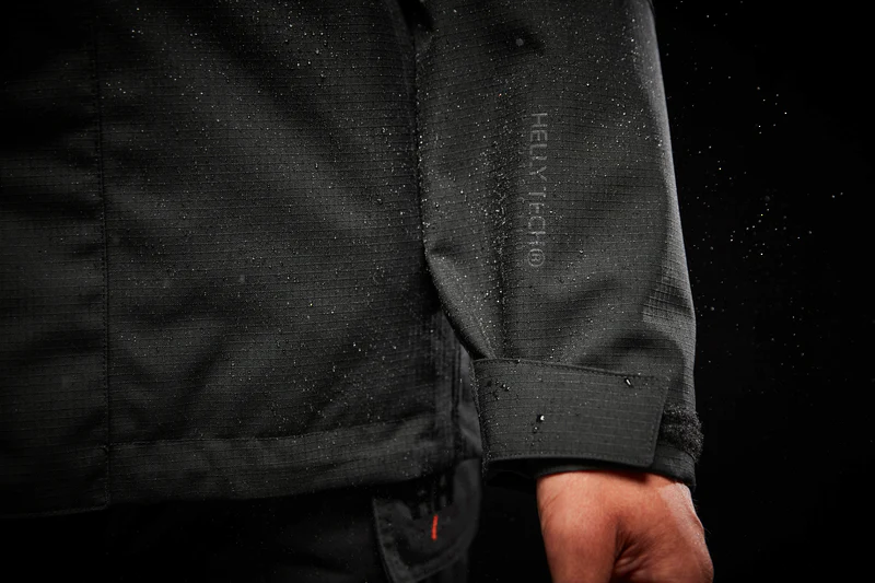 Helly Hansen Workwear Men's Oxford HT Waterproof Shell Jacket (Black) - Image 5