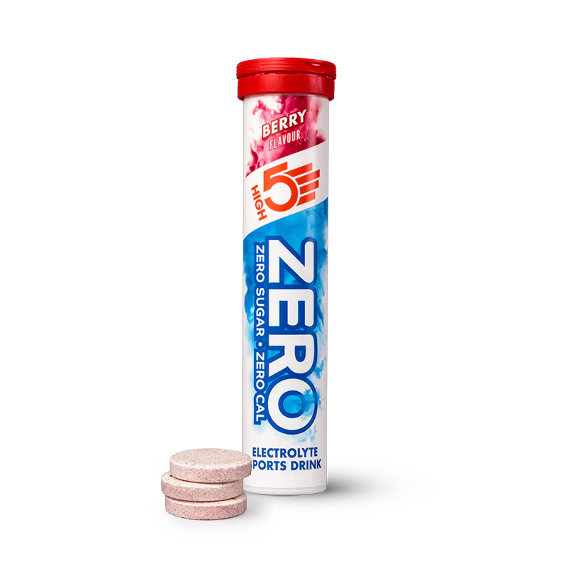 High 5 Zero Electrolyte Drink 20 Tablet Tube  (Berry)