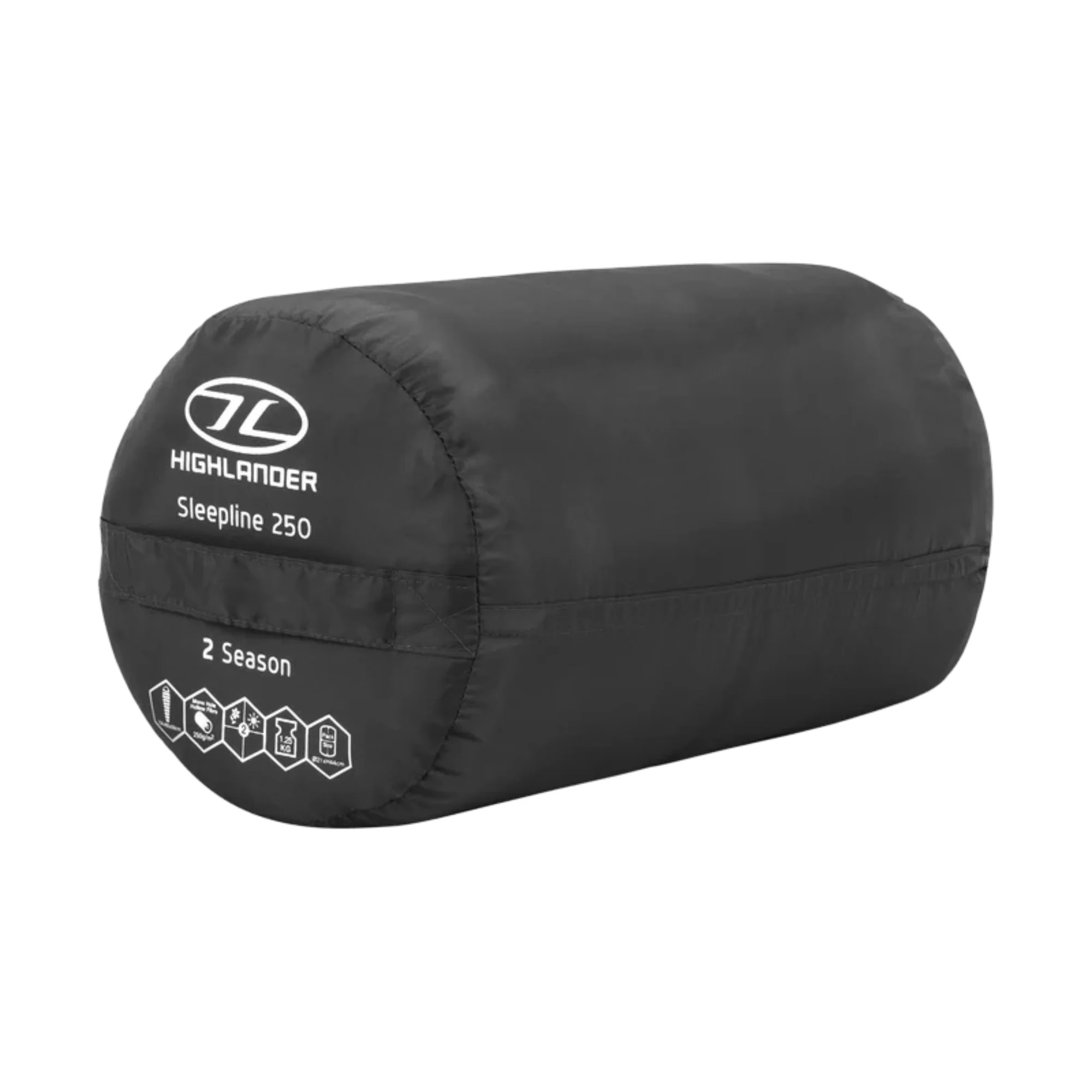 Highlander Sleepline 250 +8ºC/+5ºC Sleeping Bag (Pink) - Image 3
