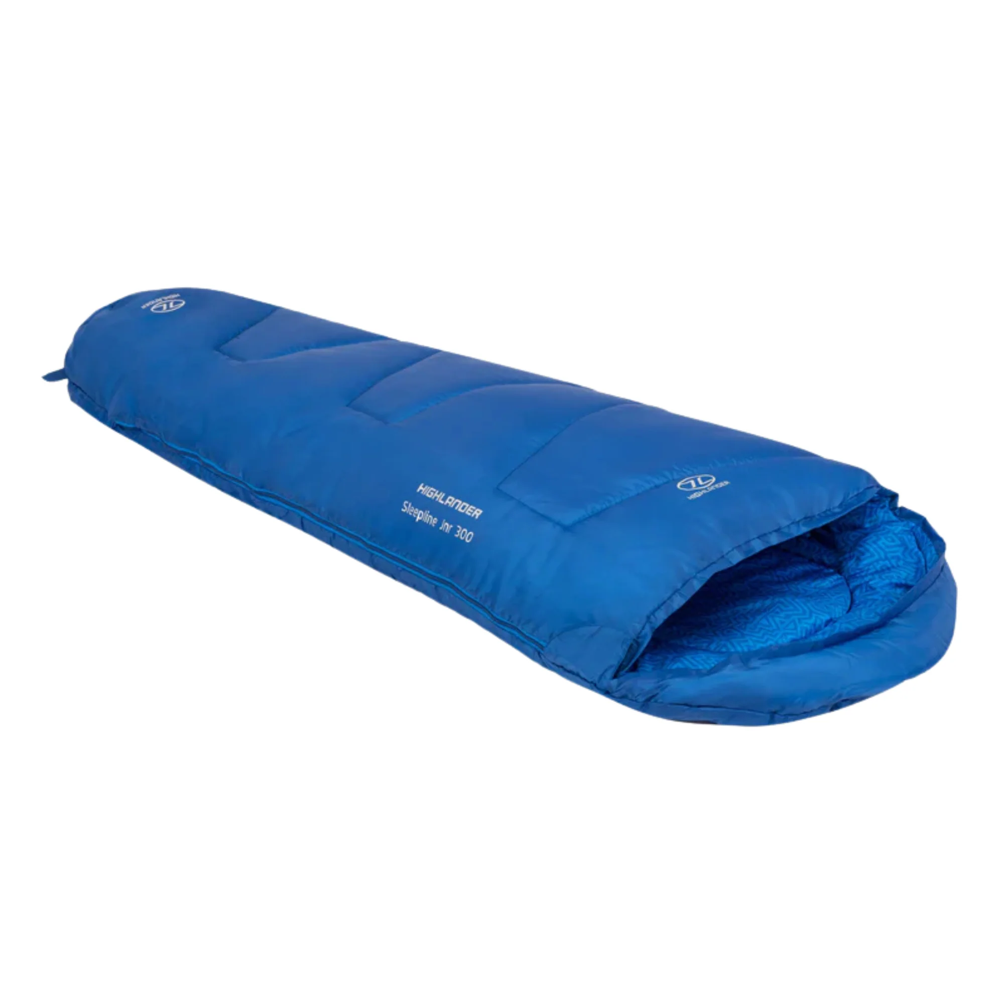 Highlander Kids Sleepline 300 +6°C/+4°C Sleeping Bag (Blue) - Image 3