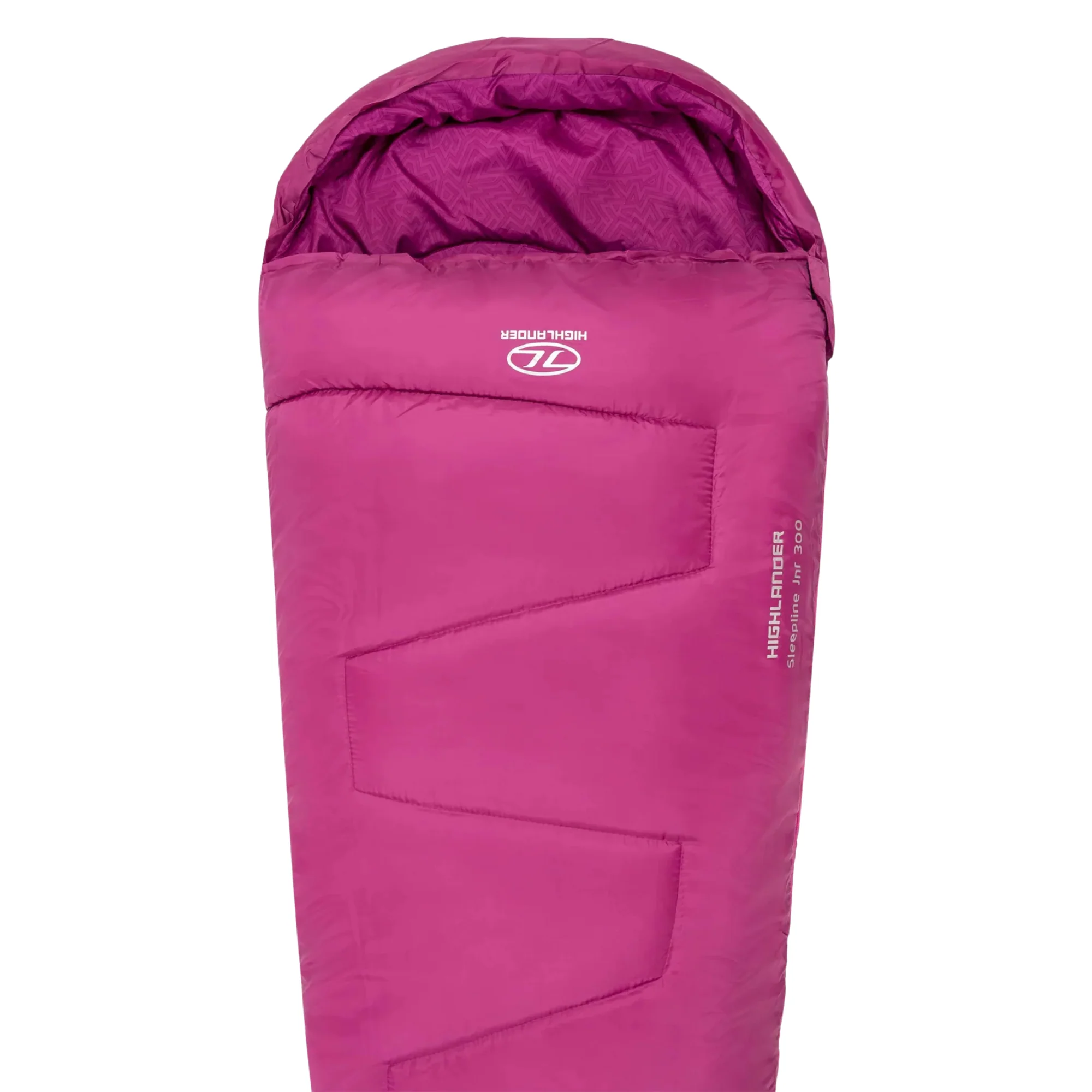Highlander Kids Sleepline 300 +6°C/+4°C Sleeping Bag (Pink)