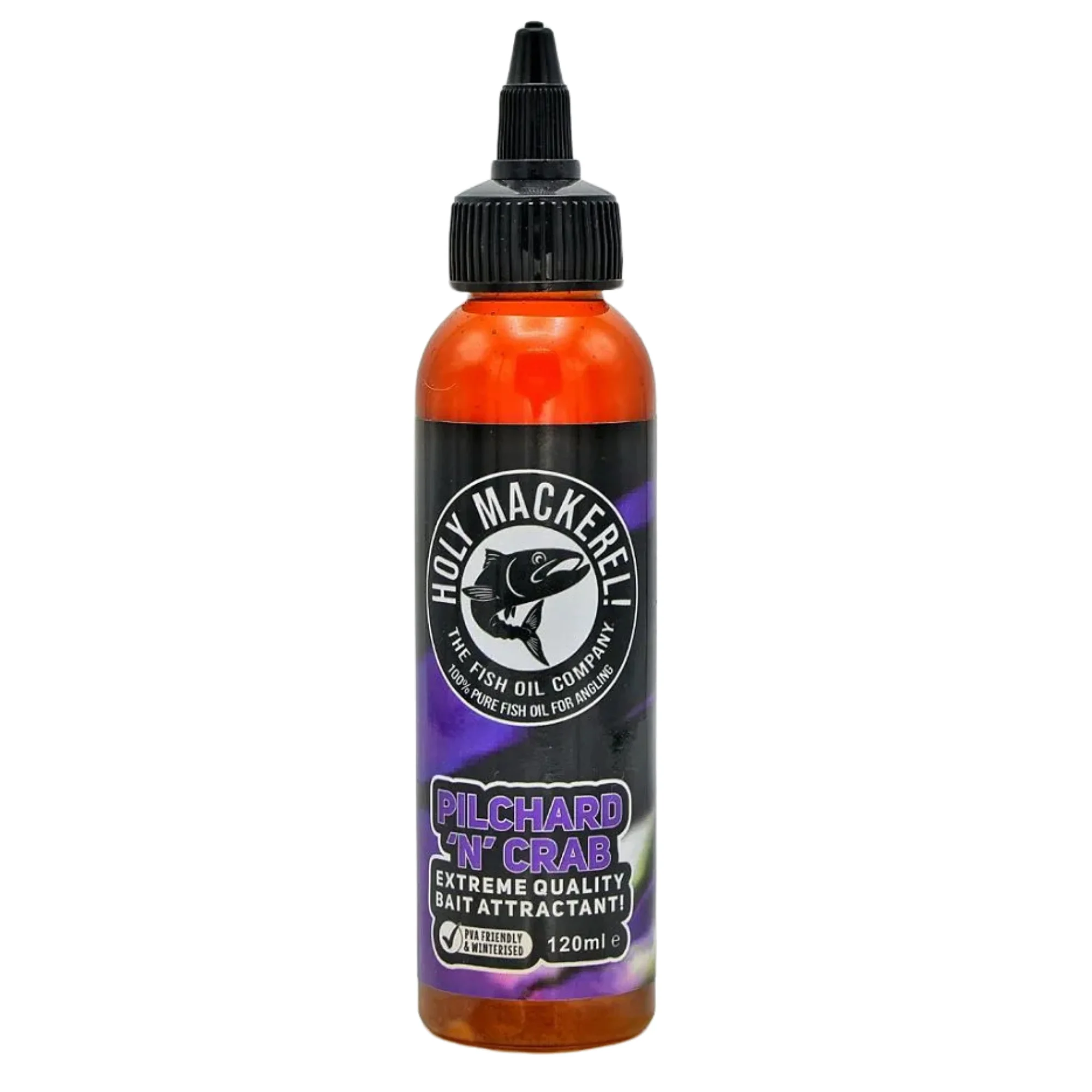Holy Mackerel Fish Oil (120ml)(Pilchard 'N' Crab)