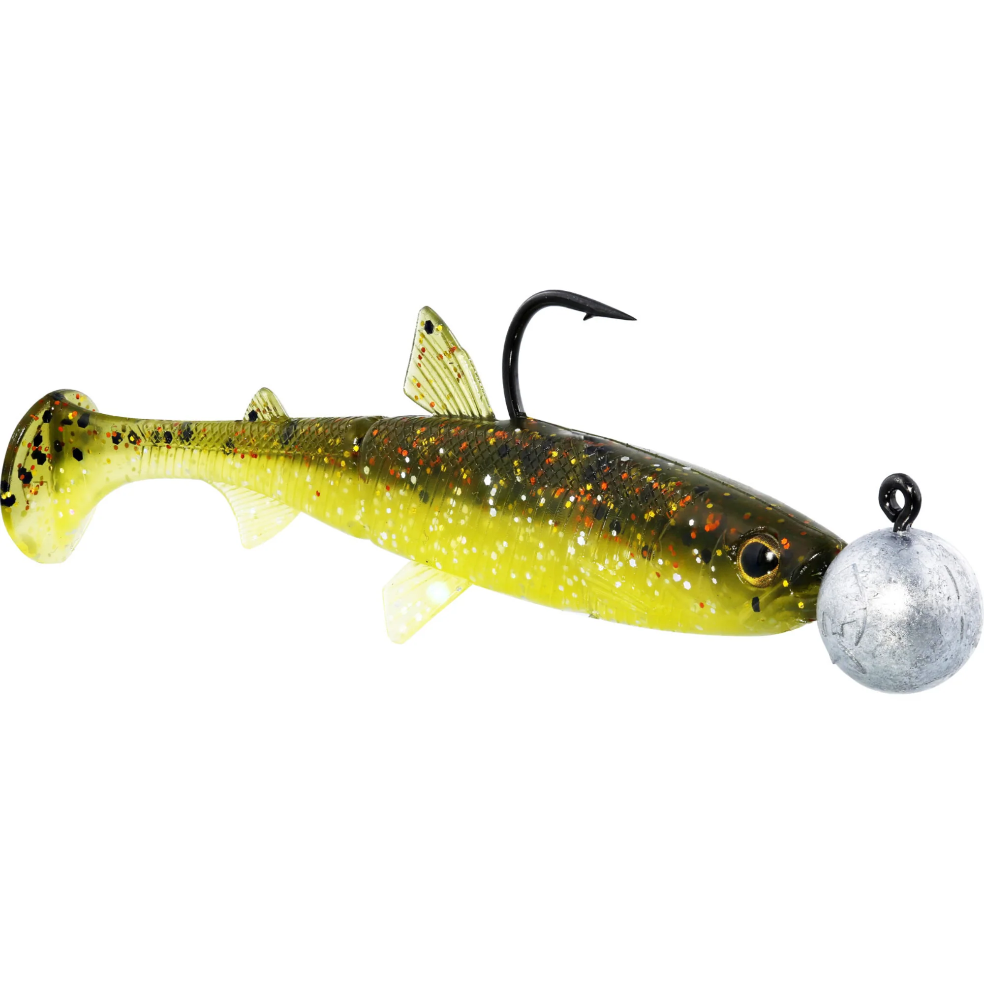 Westin Hypoteez Shadtail R n R Soft Lure (9cm/7g/#4/0)(Clear Water Mix 13)(2 Pack) - Image 2