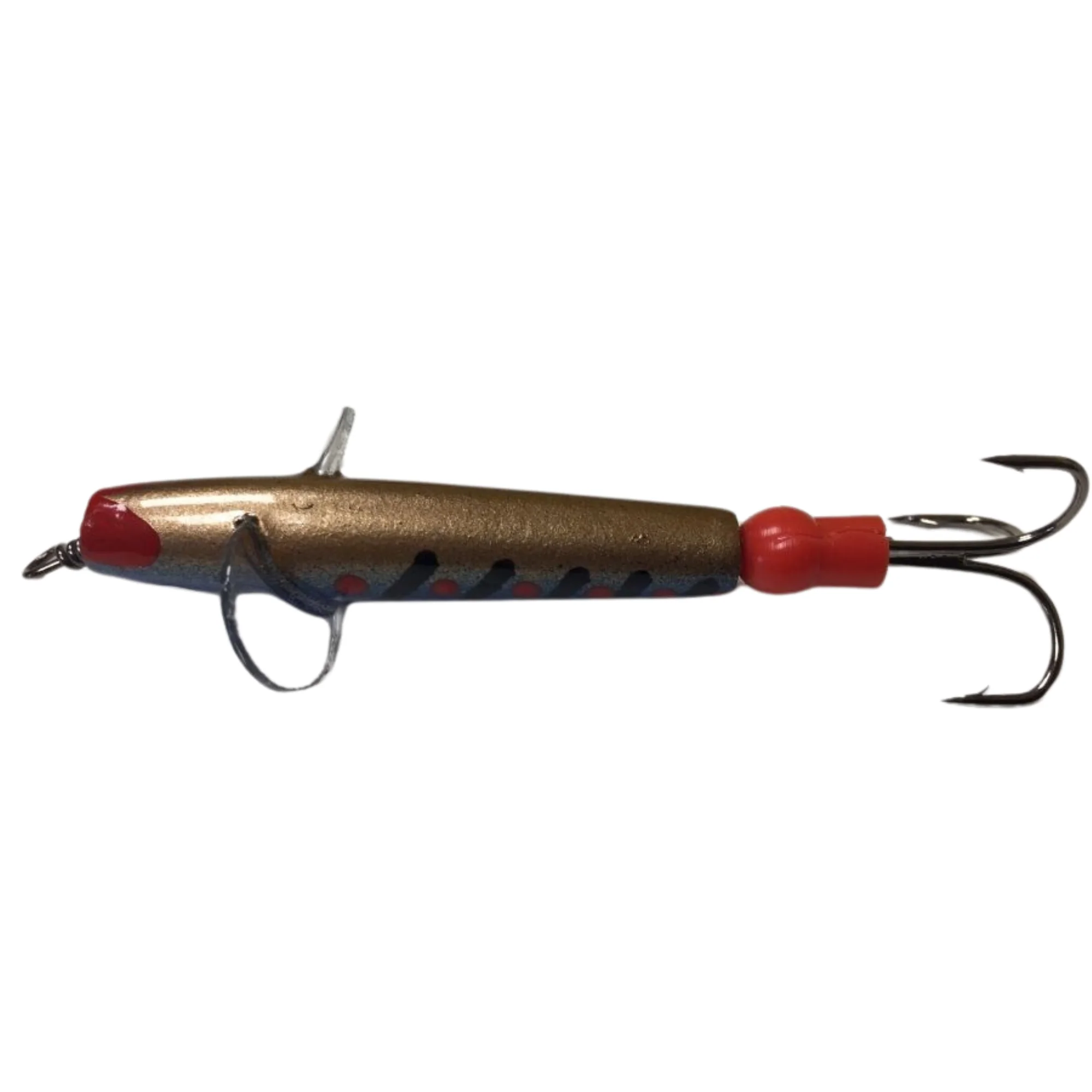 The JC Bait Minnow Lure (Size: 1.5in)(Blue/Gold) - Image 3