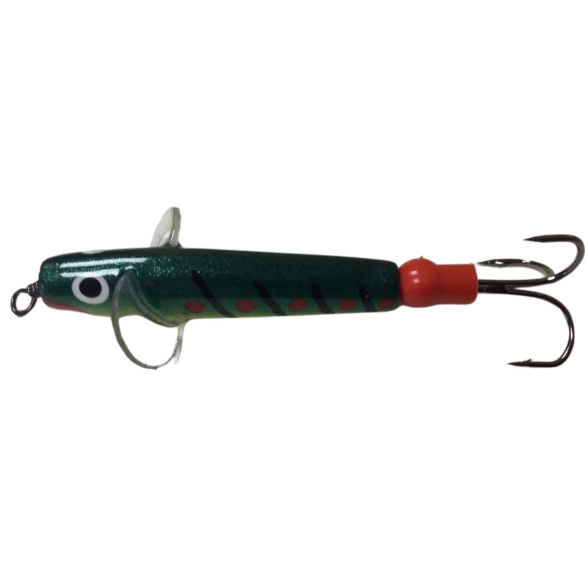 The JC Bait Minnow Lure (Size: 2.5in)(Green/Yellow) - Image 2