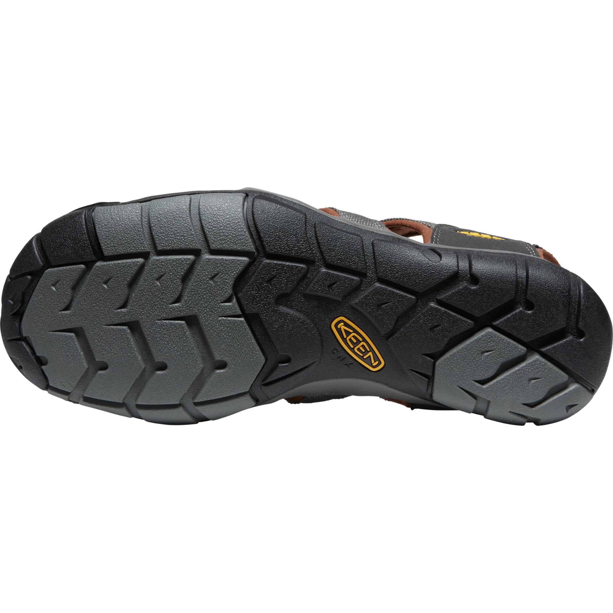 Keen Men's Clearwater CNX Closed Toe Sandals (Raven/Tortoise Shell) - Image 4