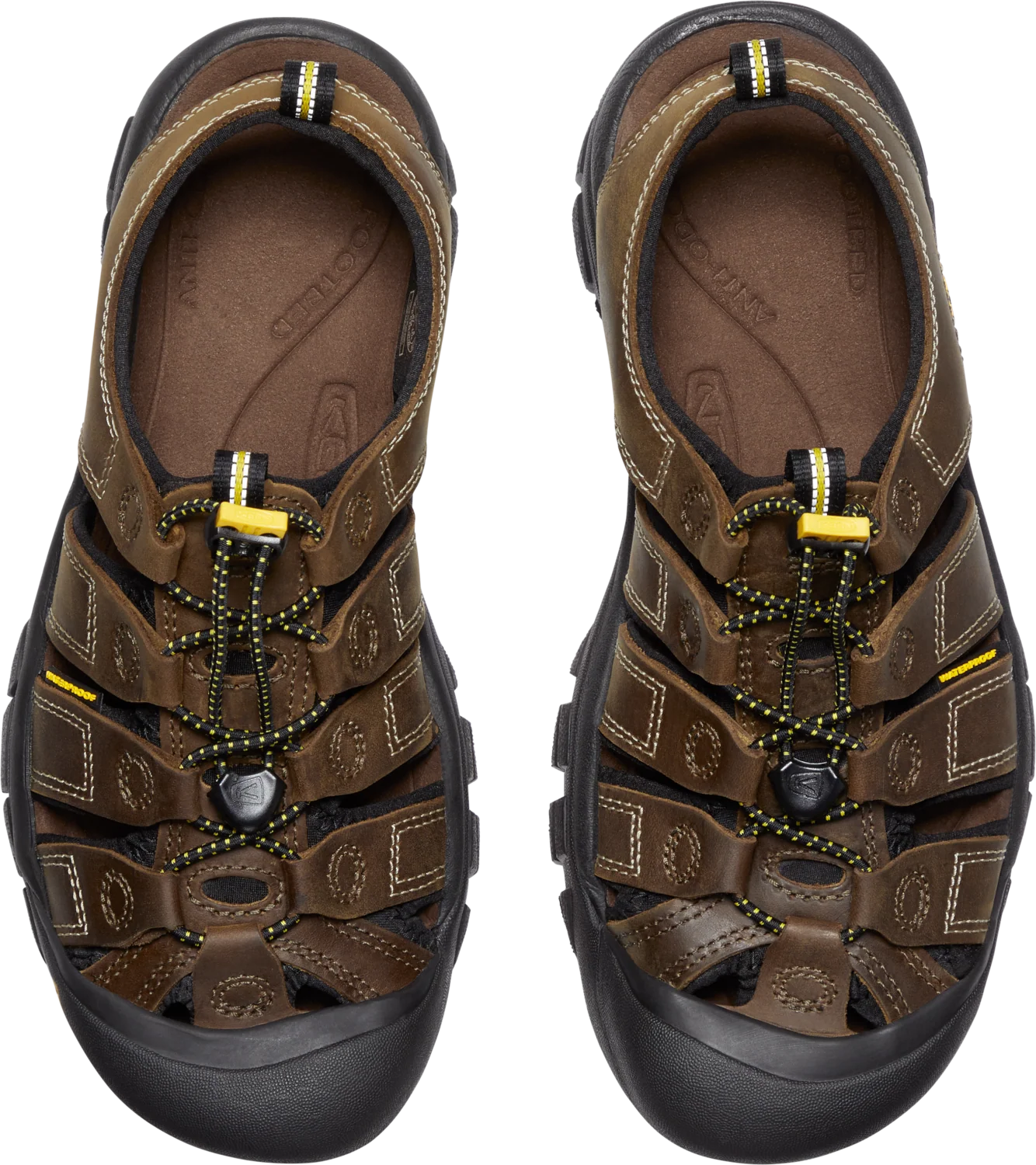 Keen Men's Newport Closed Toe Sandals (Bison) - Image 10