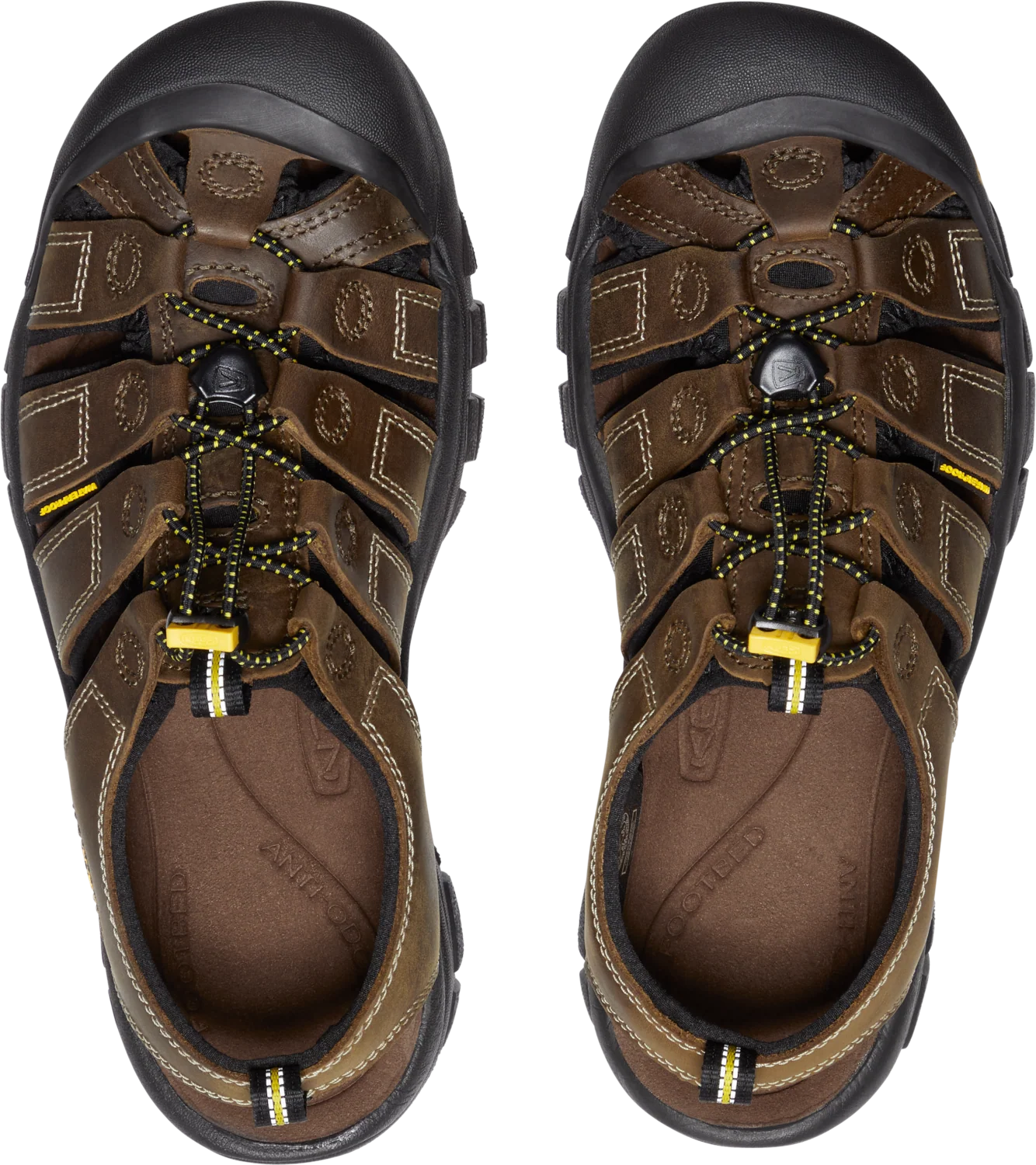 Keen Men's Newport Closed Toe Sandals (Bison) - Image 11