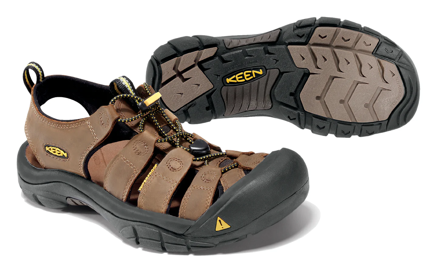 Keen Men's Newport Closed Toe Sandals (Bison) - Image 5