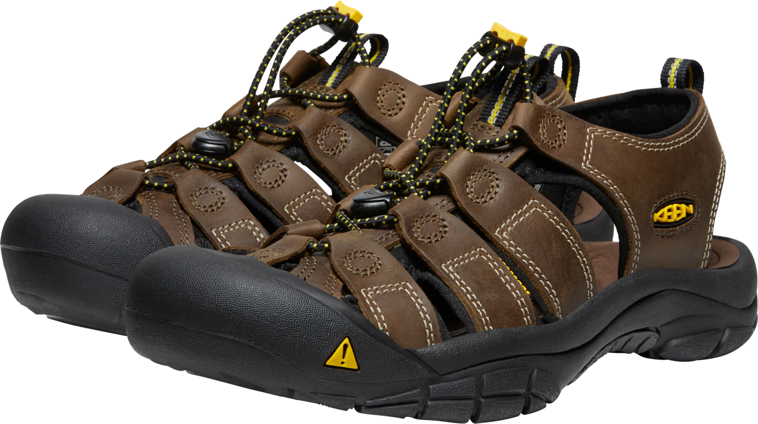Keen Men's Newport Closed Toe Sandals (Bison) - Image 9