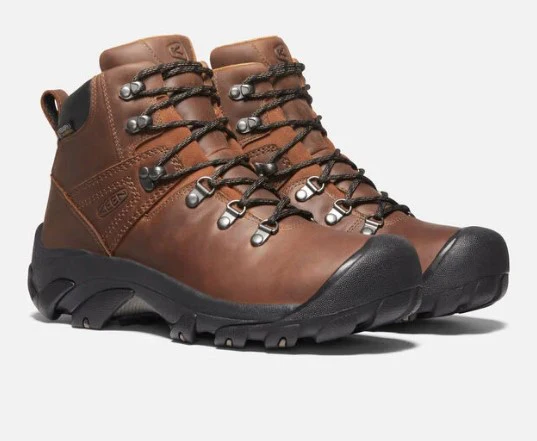Keen Men's Pyrenees Waterproof Trail Boots (Syrup) - Image 10