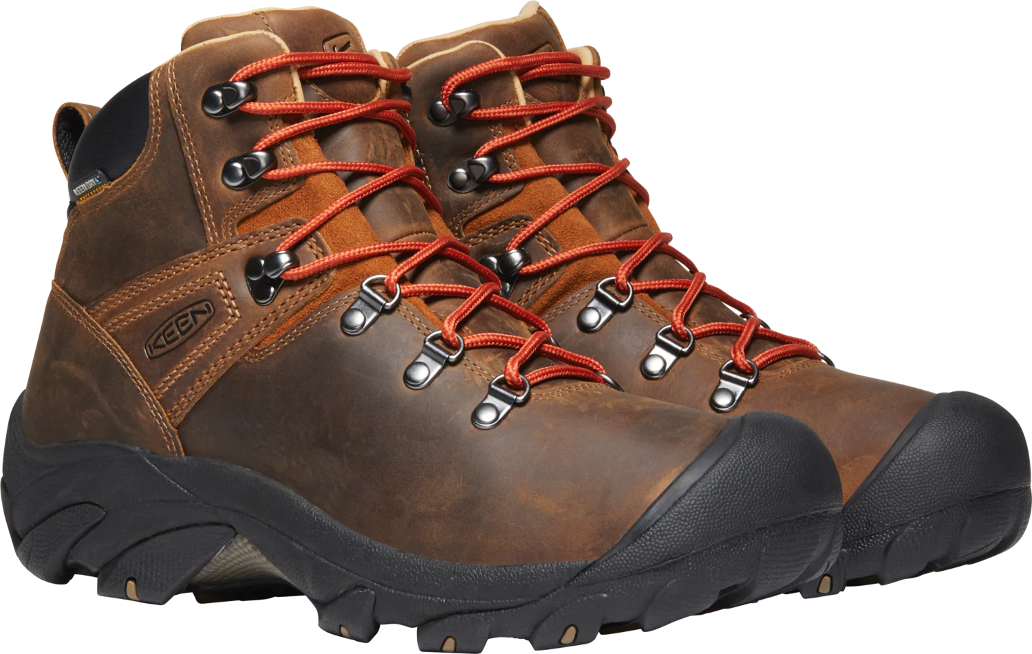 Keen Men's Pyrenees Waterproof Trail Boots (Syrup) - Image 12