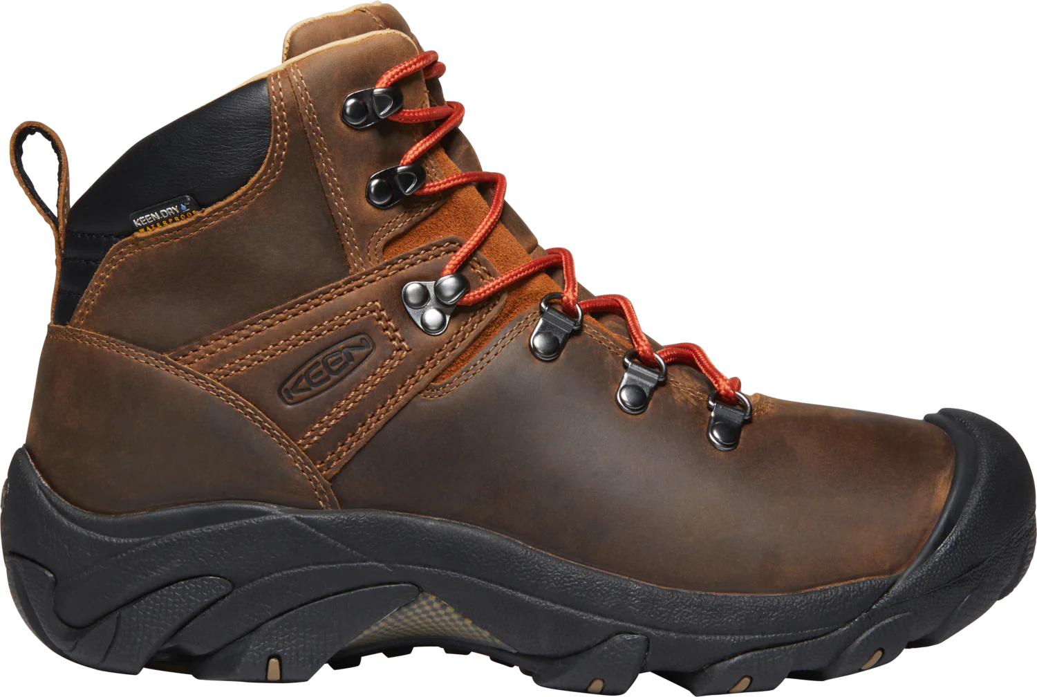 Keen Men's Pyrenees Waterproof Trail Boots (Syrup) - Image 13
