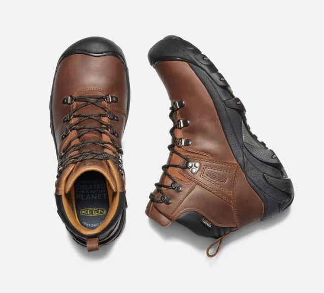 Keen Men's Pyrenees Waterproof Trail Boots (Syrup) - Image 5