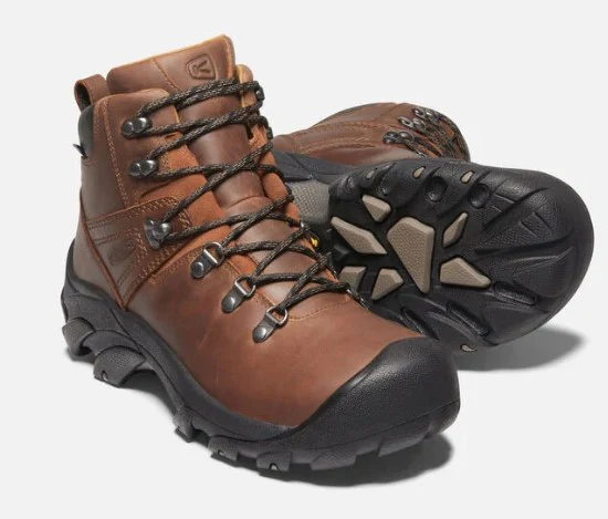 Keen Men's Pyrenees Waterproof Trail Boots (Syrup) - Image 8