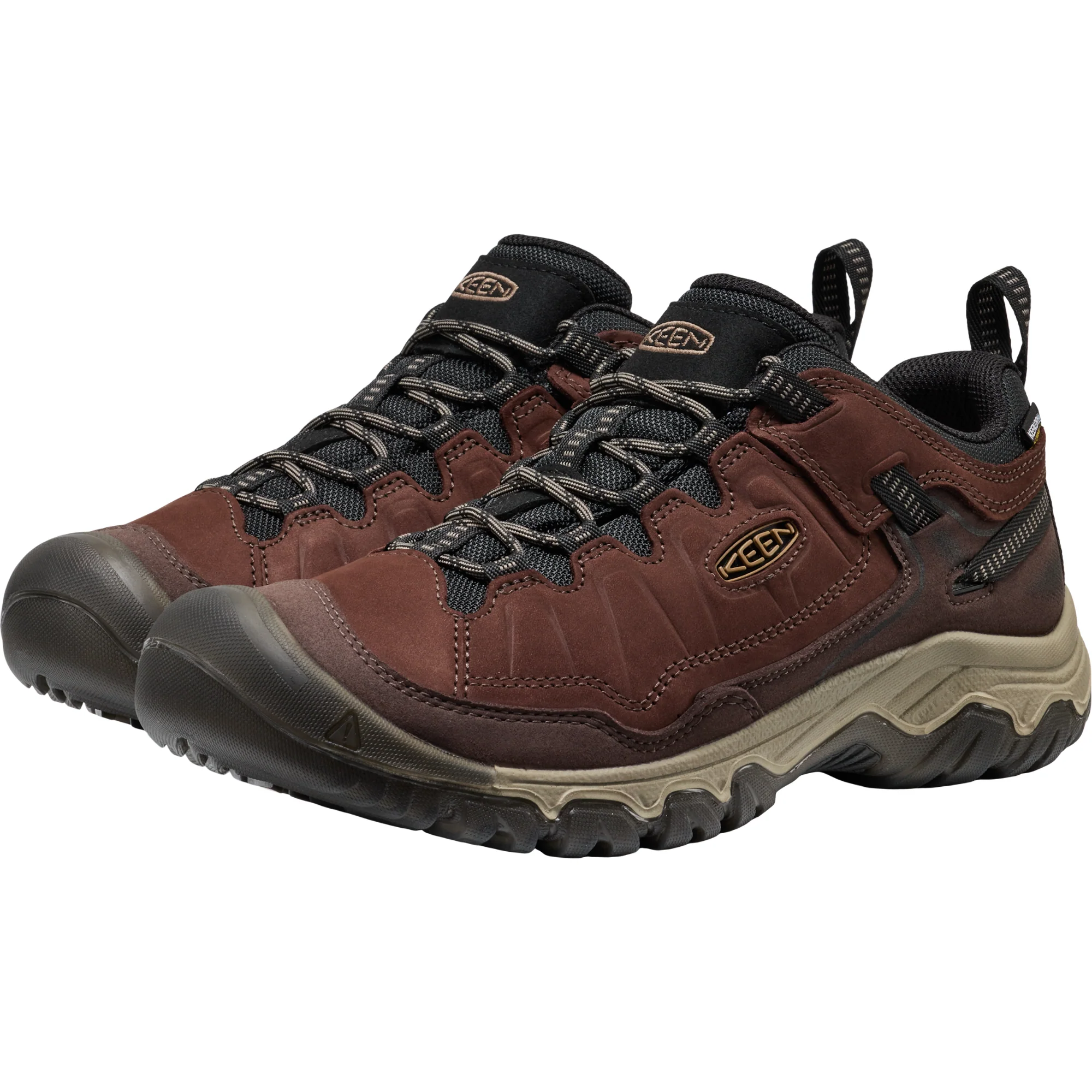 Keen Men's Targhee IV Waterproof Trail Shoes (Java/Bison) - Image 8