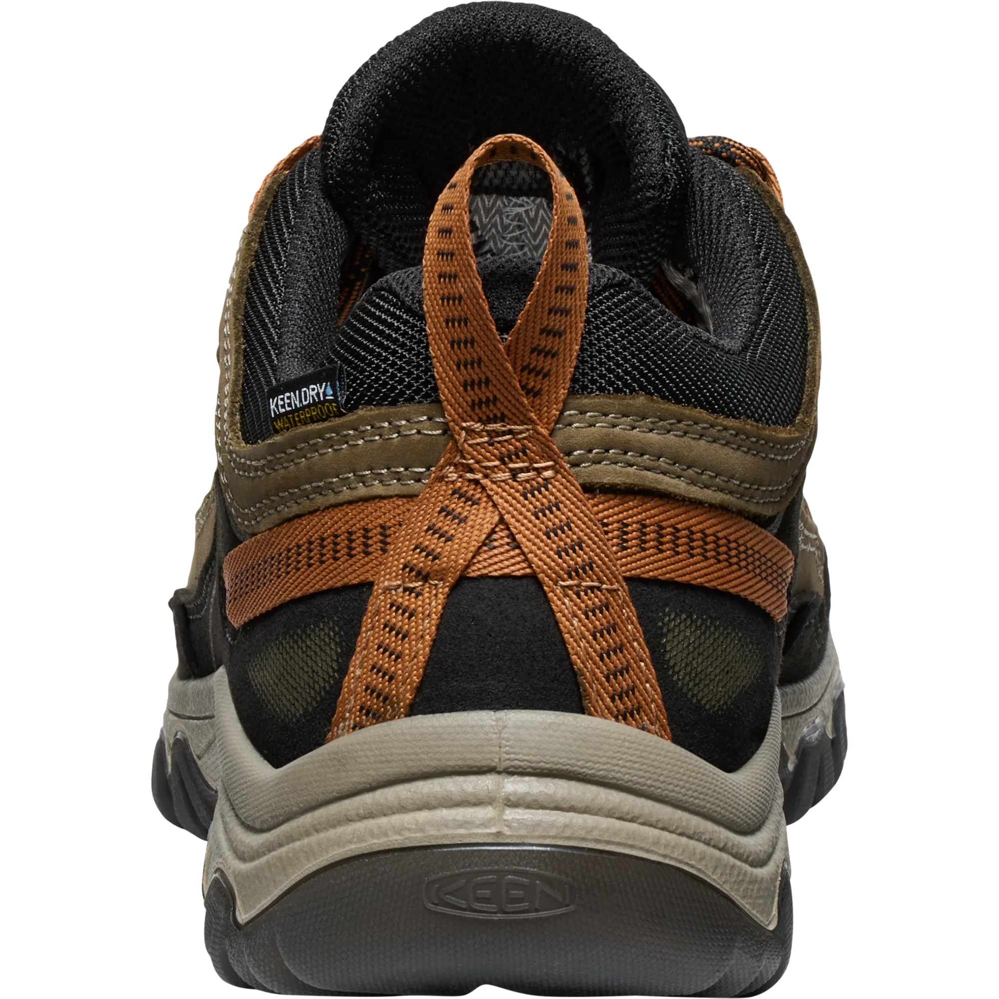 Keen Men's Targhee IV Waterproof Trail Shoes (Sea Turtle/Roast Pecan) - Image 10