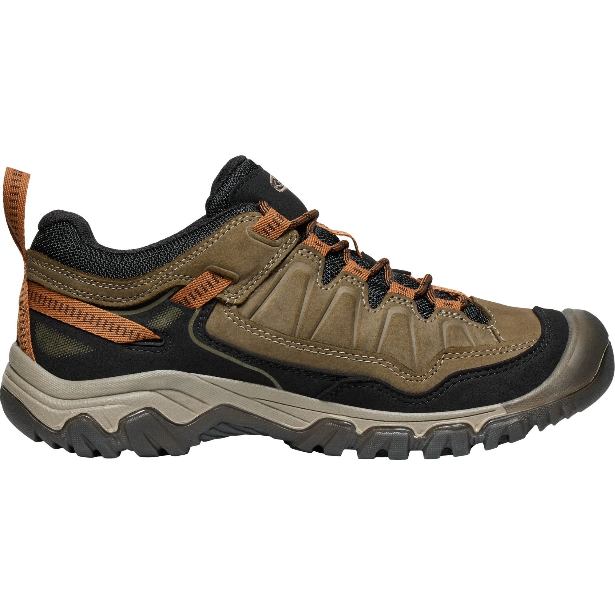 Keen Men's Targhee IV Waterproof Trail Shoes (Sea Turtle/Roast Pecan) - Image 3
