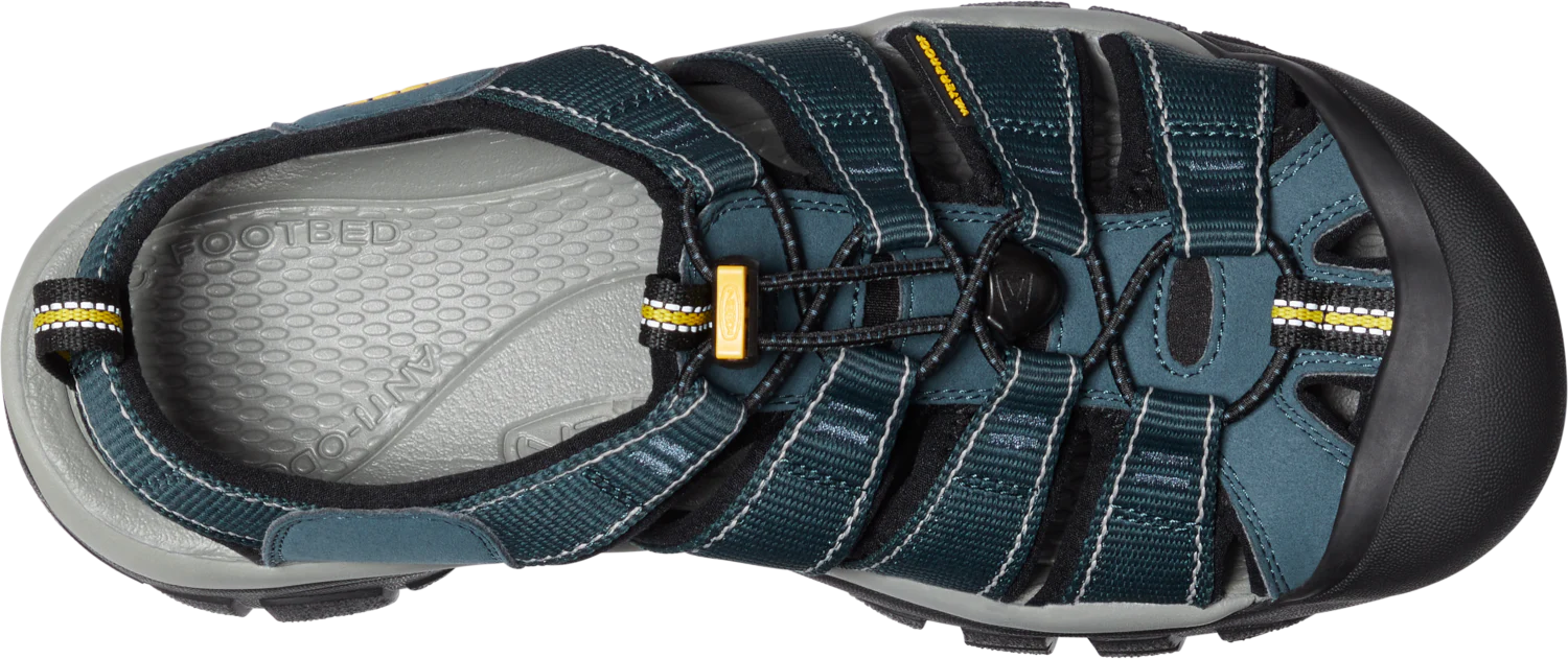 Keen Men's Newport H2 Closed Toe Sandals (Navy/Medium Grey) - Image 3