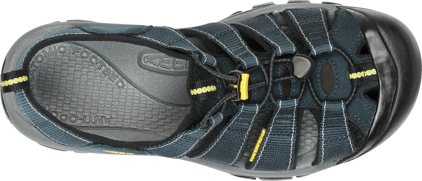 Keen Men's Newport H2 Closed Toe Sandals (Navy/Medium Grey) - Image 4