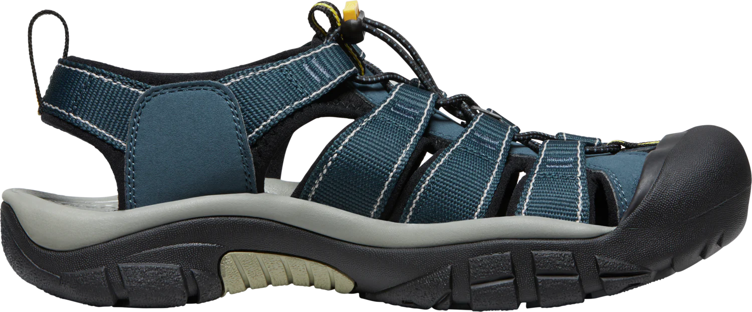 Keen Men's Newport H2 Closed Toe Sandals (Navy/Medium Grey) - Image 5