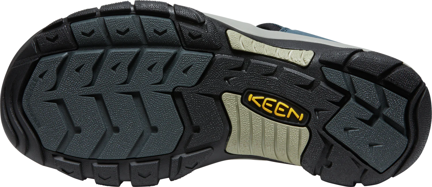 Keen Men's Newport H2 Closed Toe Sandals (Navy/Medium Grey) - Image 7