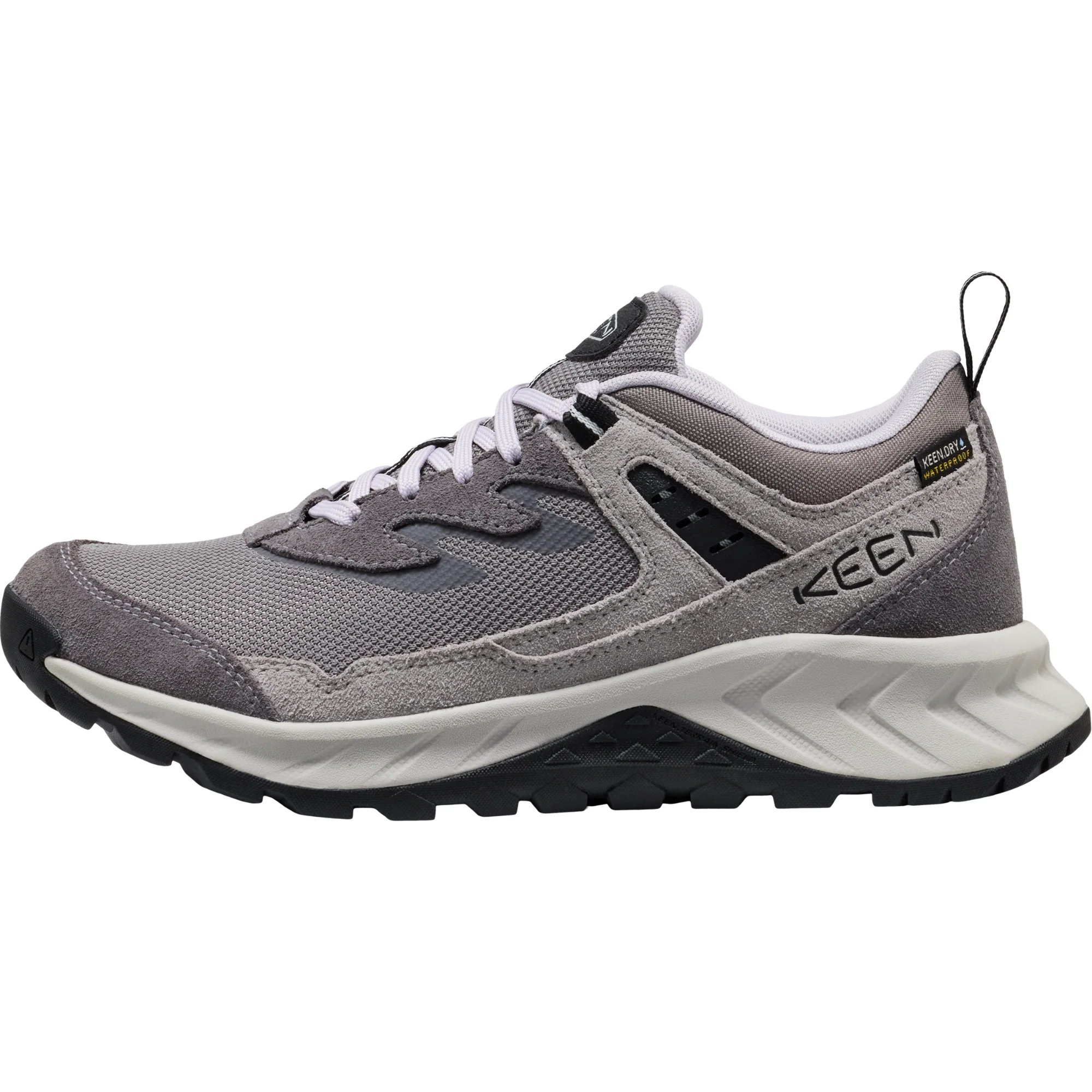 Keen Women's Hightrail Waterproof Trail Shoes (Steel Grey/Thistle) - Image 2
