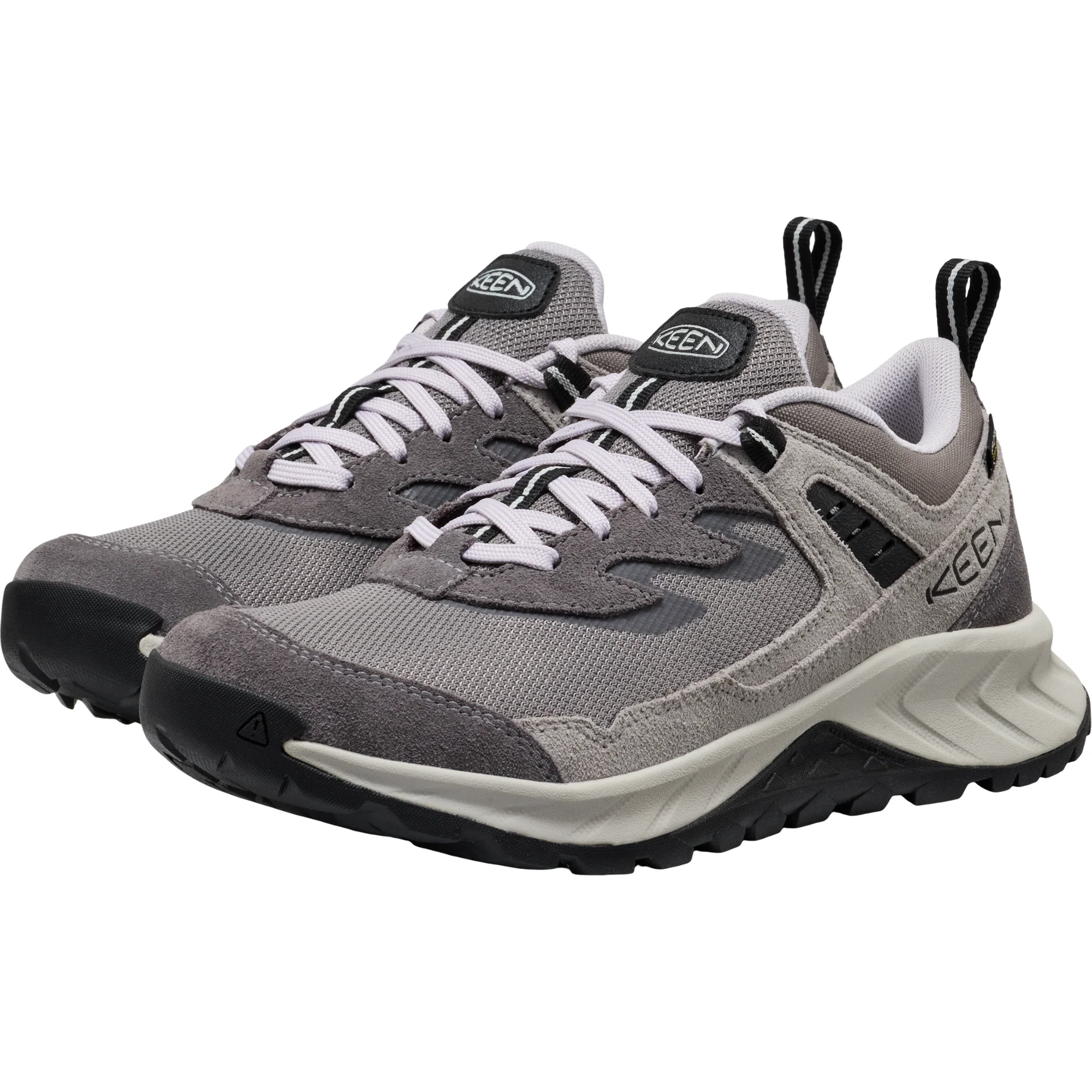 Keen Women's Hightrail Waterproof Trail Shoes (Steel Grey/Thistle) - Image 9