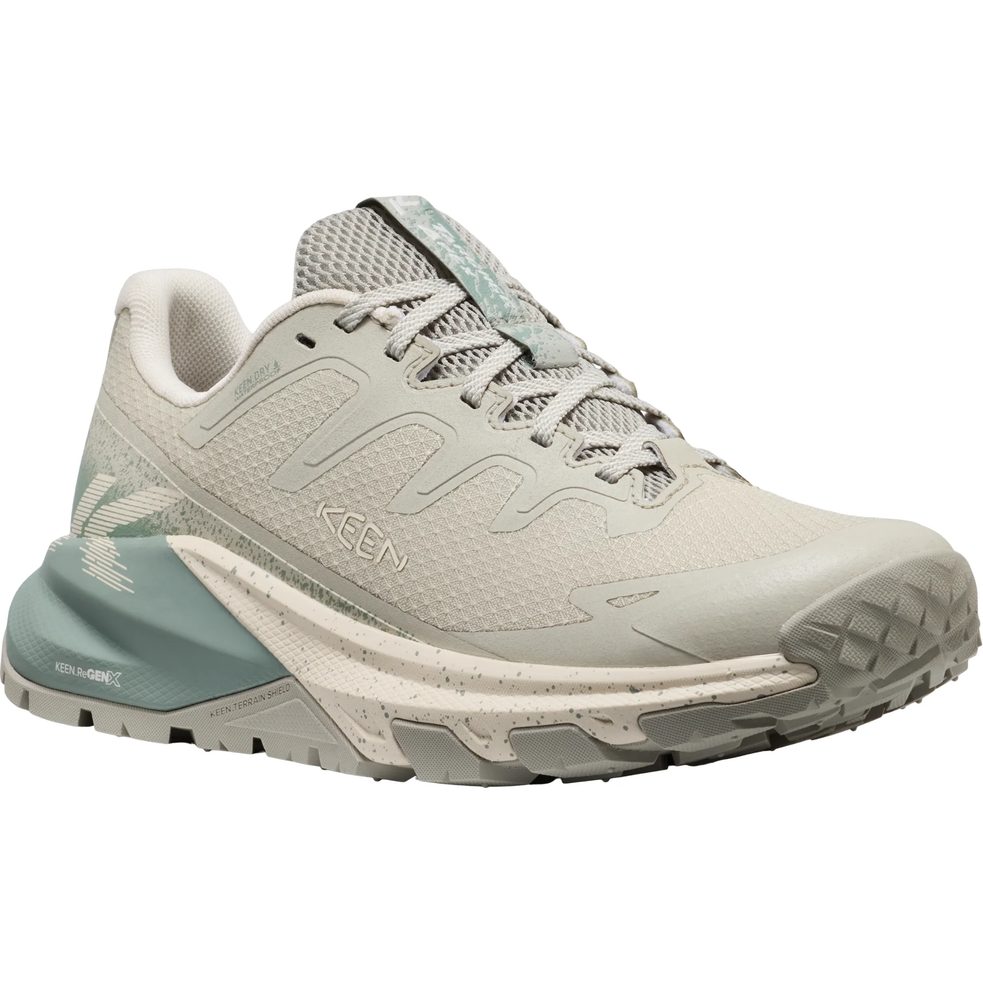 Keen Women's Targhee Apex Waterproof Trail Shoes (Abbey Stone/Birch) - Image 4