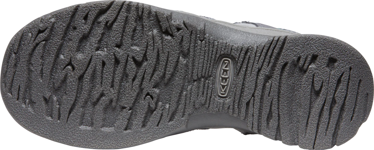 Keen Women's Whisper Closed Toe Sandals (Medium Grey/Peacock Green) - Image 5