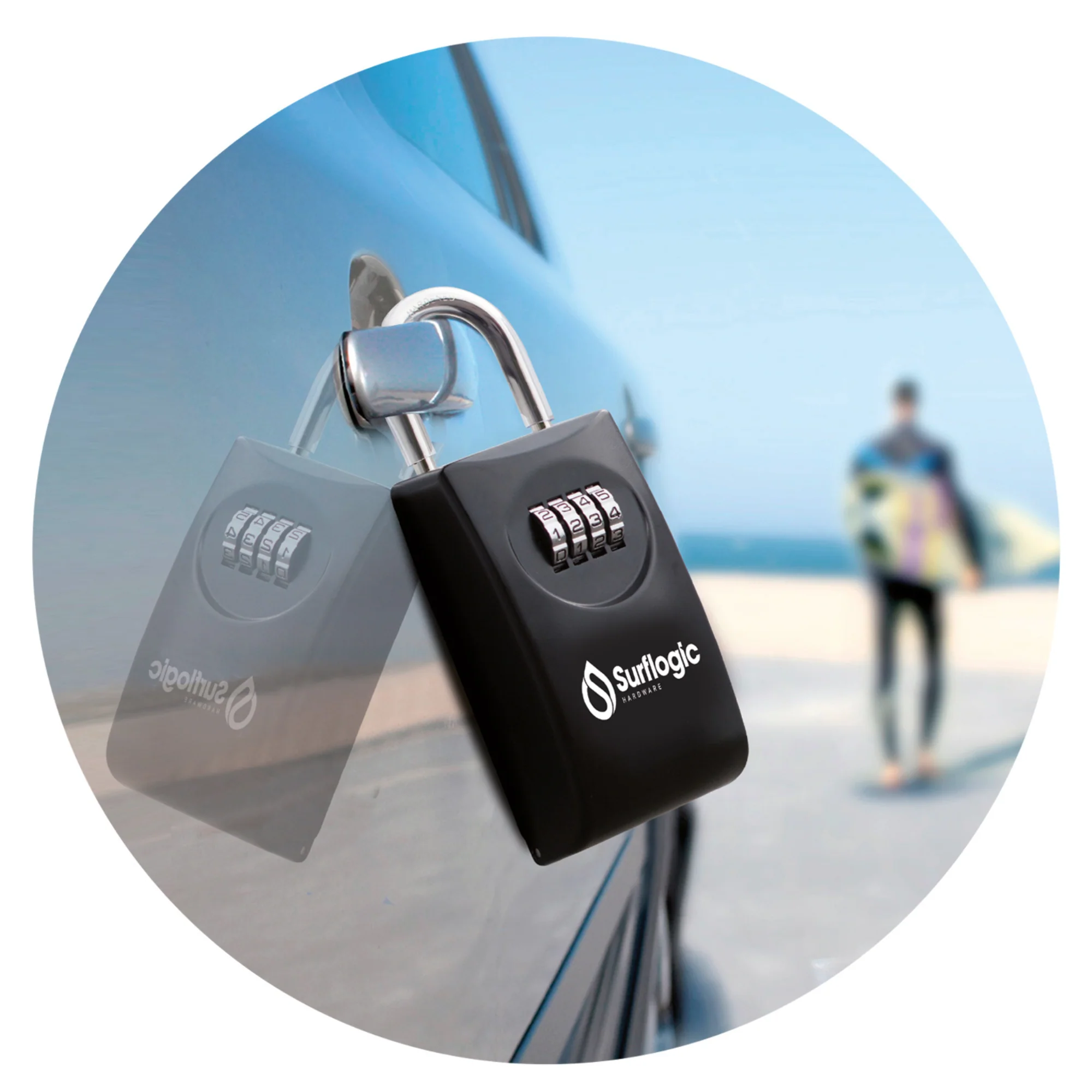 Surflogic Key Lock (Maxi)(Black) - Image 5