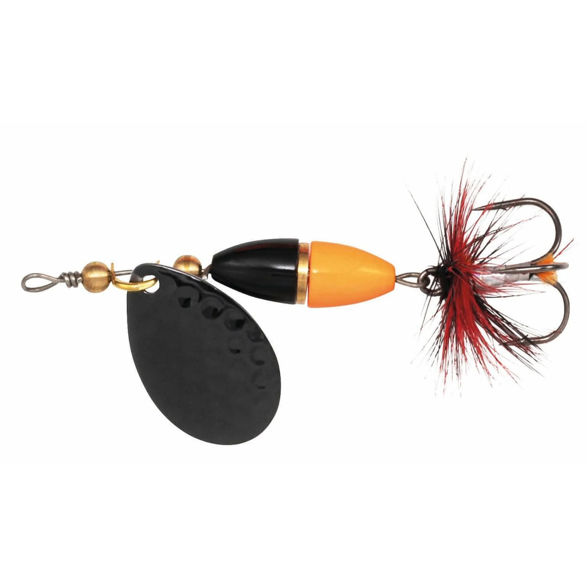 Kinetic Fizz Spinner (10g)(Black/Orange/Gold Ribbon)